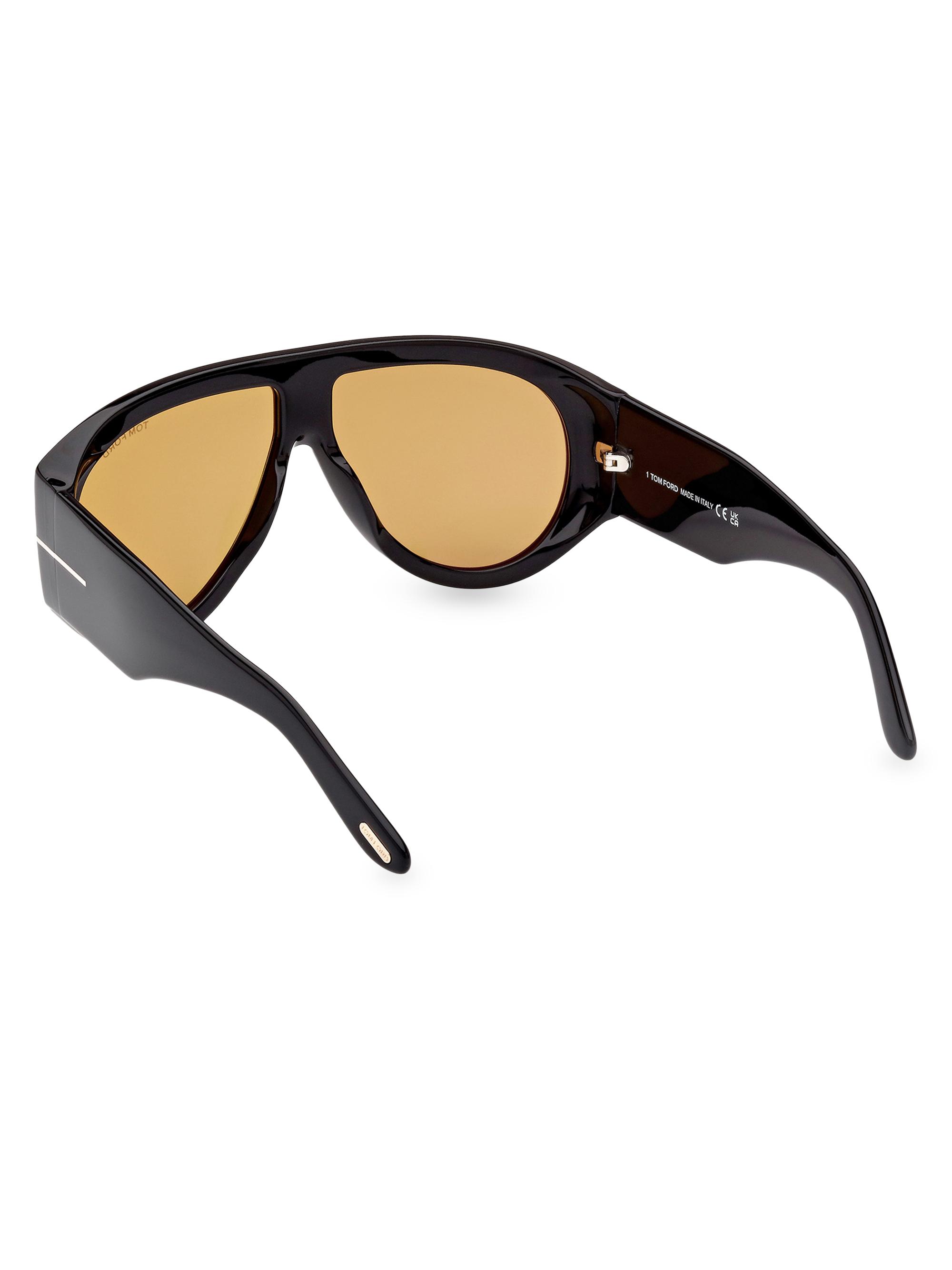 TOM FORD Bronson 60MM Shield Sunglasses | Saks Fifth Avenue