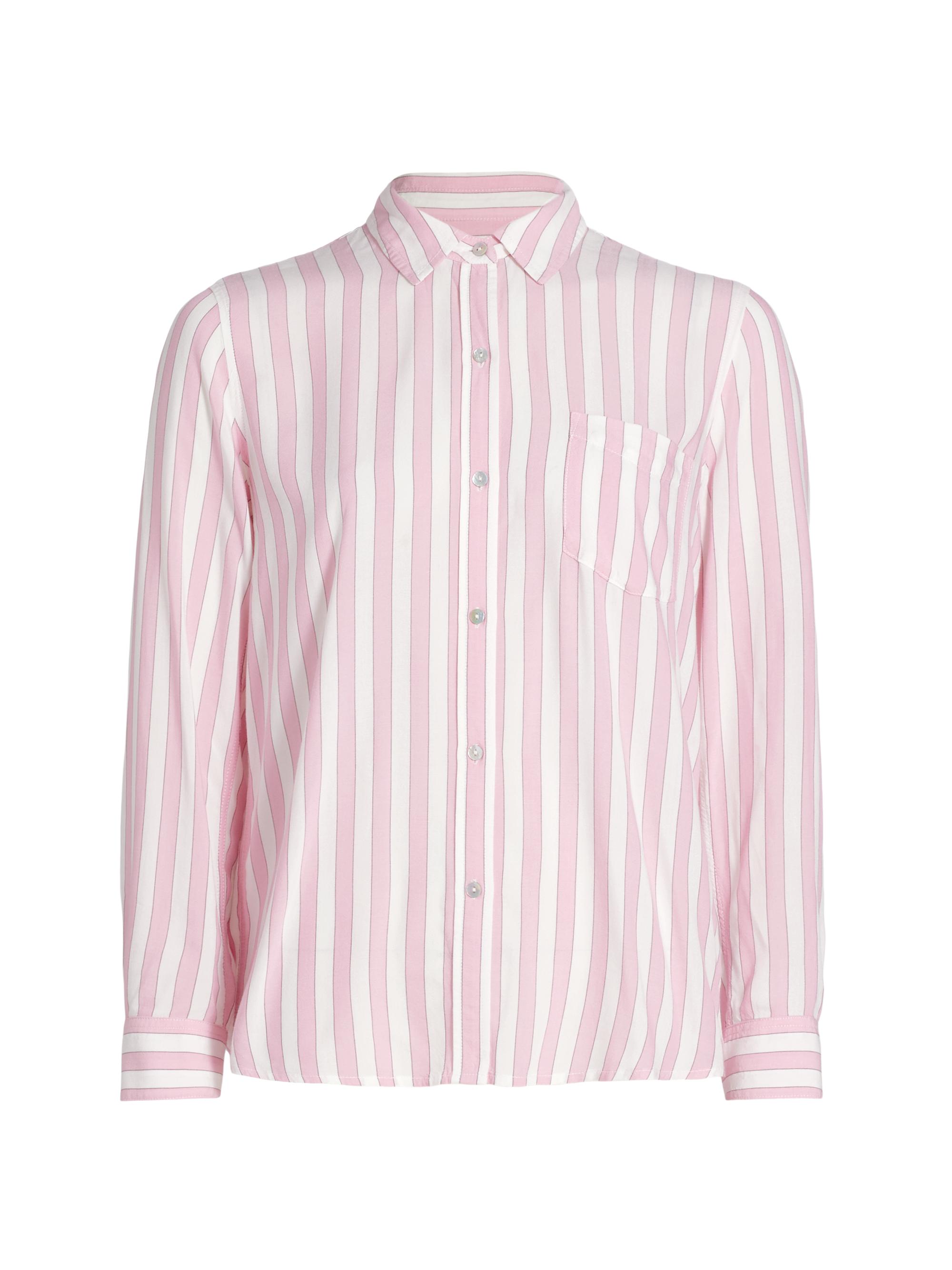 Rails Women's Wren Striped Shirt - Rose Bloom Stripe