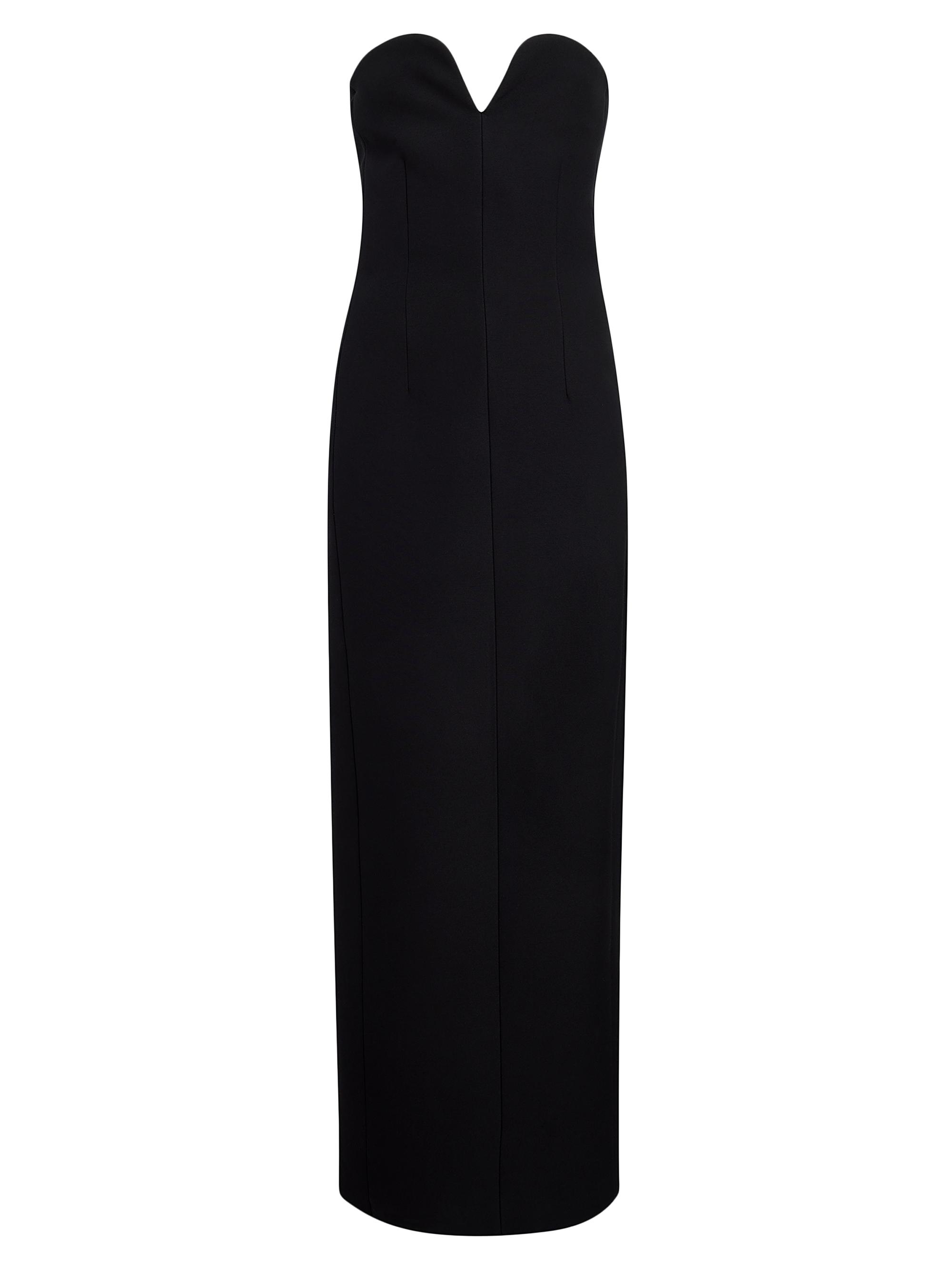 Khaite Women's Yao Strapless Sweetheart Dress - Black