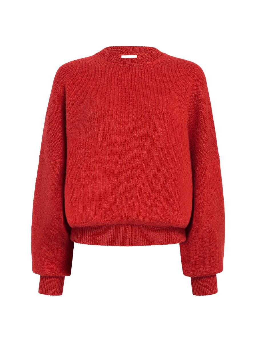 Khaite Women's Margaux Cashmere Oversized Sweater In Orange