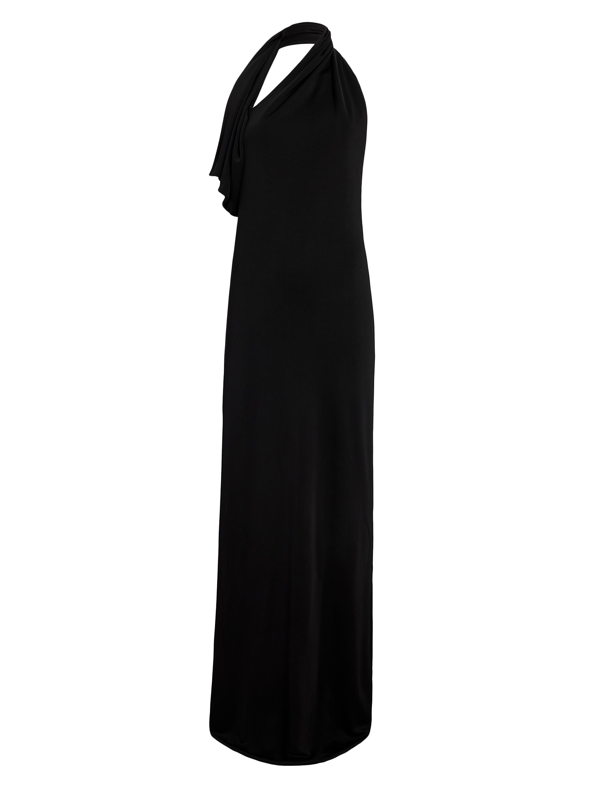 Khaite Women's Roza Draped Halter Gown - Black