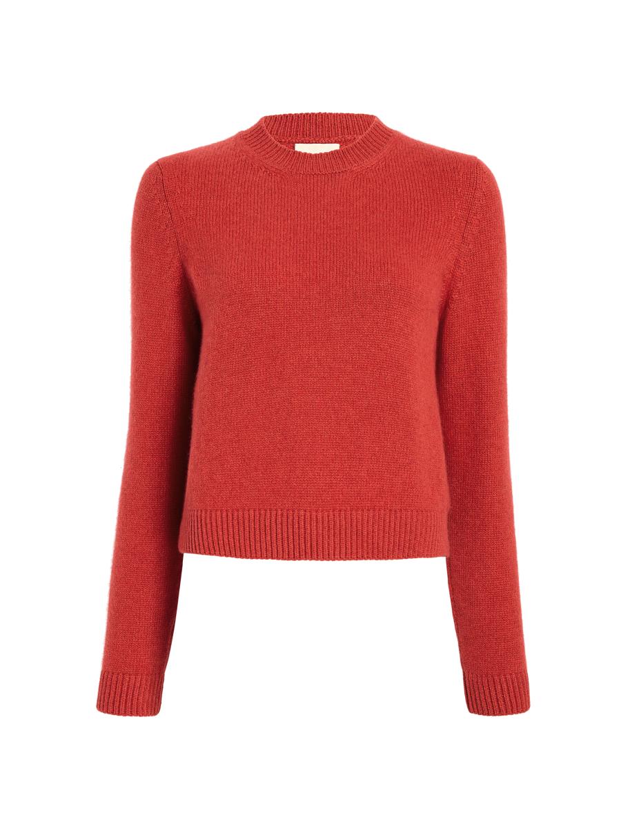 Khaite Women's Leta Cashmere Sweater In Orange