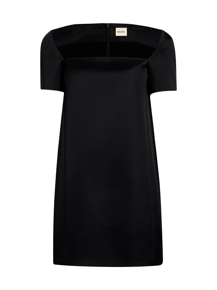 ワンピースその他 Khaite Black silk mini Mags dress Khaite Black silk mini Mags dress | TheDoubleF