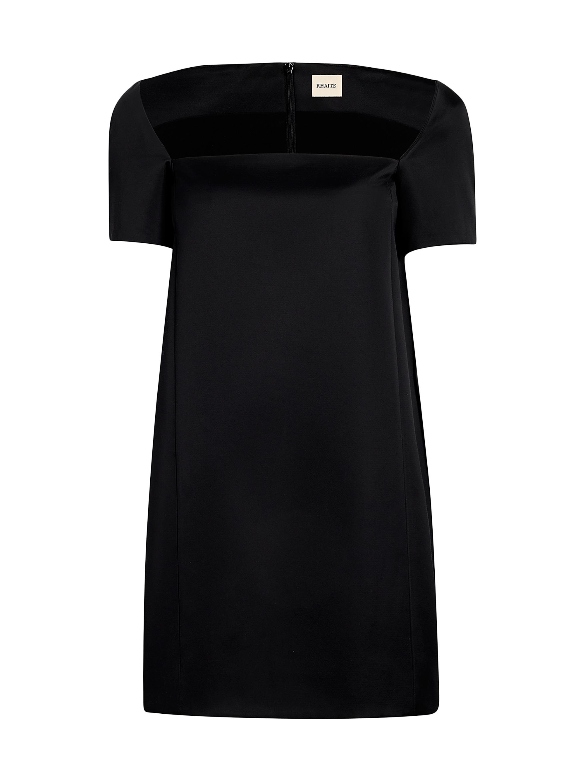 Khaite Women's Benji Sheath Minidress - Black