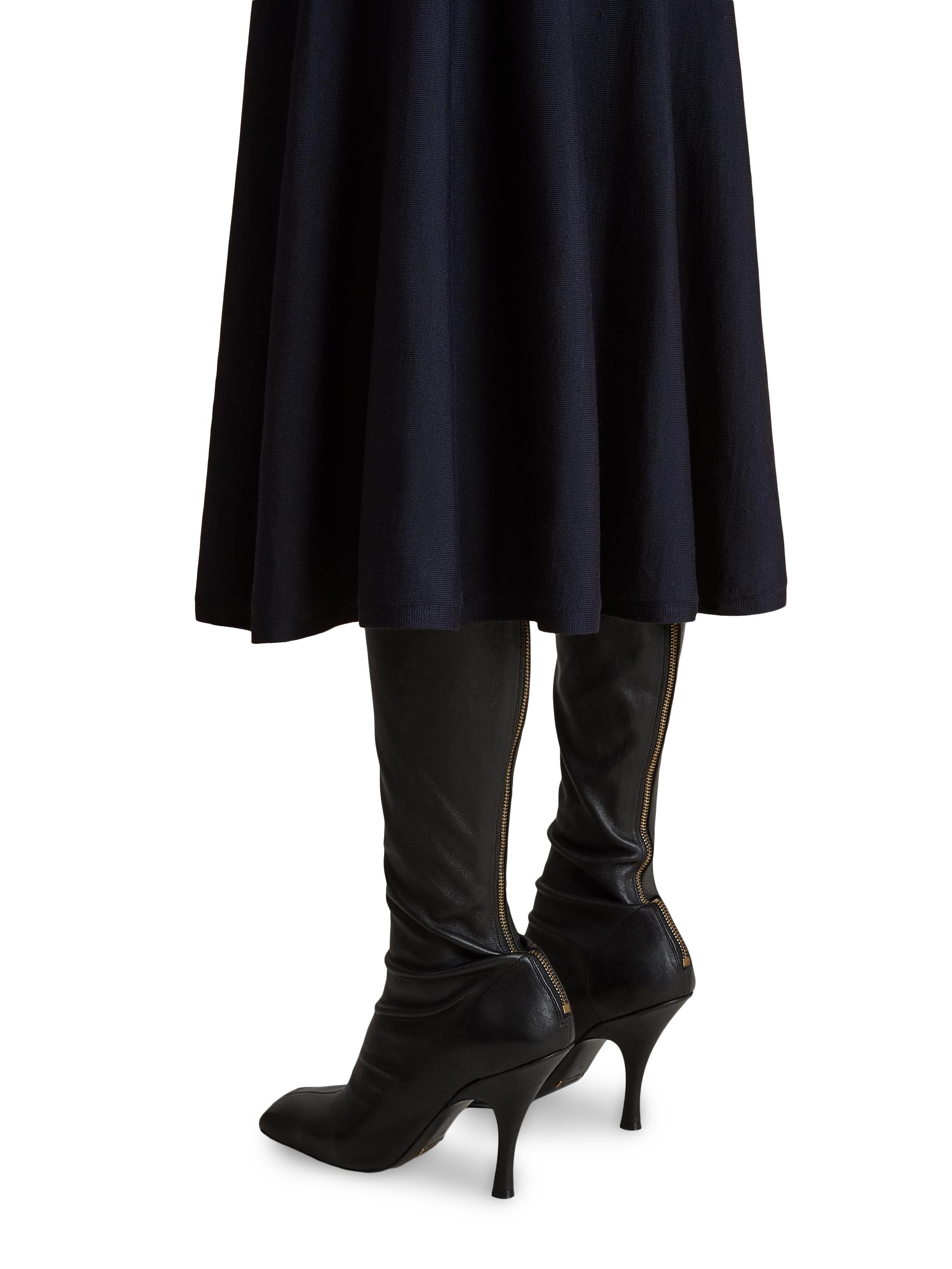 Khaite Mayu Wool Skirt | Saks Fifth Avenue