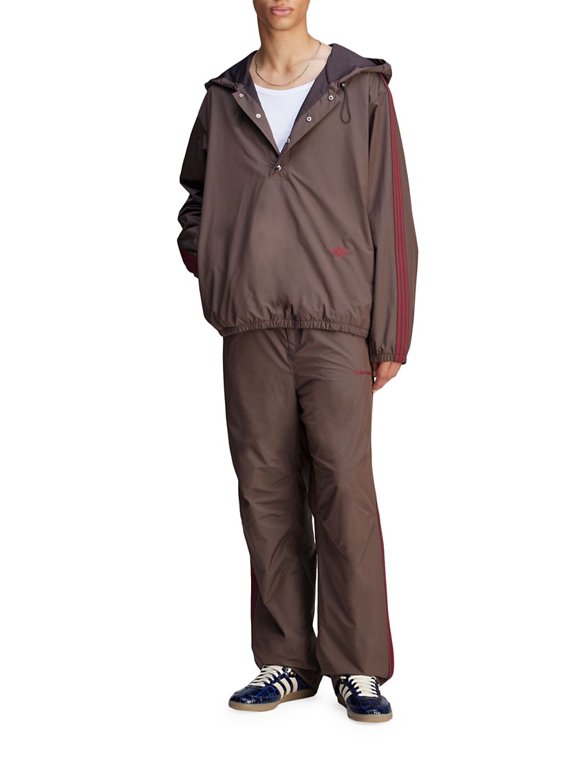 Shop adidas adidas x Wales Bonner Three-Stripe Anorak | Saks Shop adidas adidas x Wales Bonner Three-Stripe Anorak | Saks