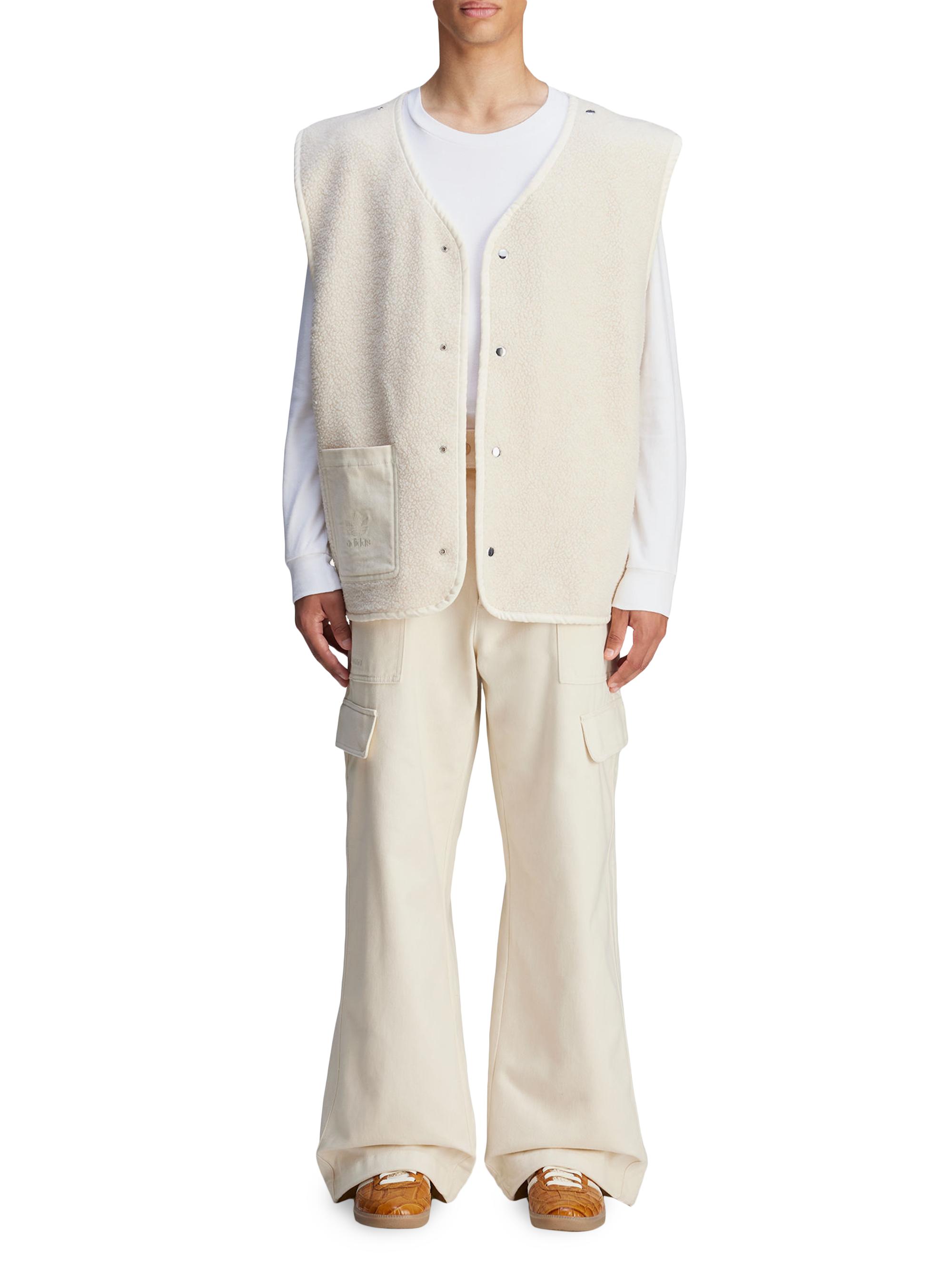 adidas Men's  x Wales Bonner Cotton Cargo Pants - Wonder White