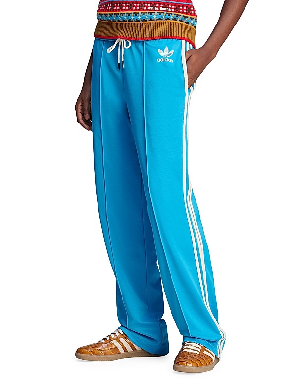 Shop adidas adidas x Wales Bonner Three-Stripe Track Pants Shop adidas adidas x Wales Bonner Three-Stripe Track Pants
