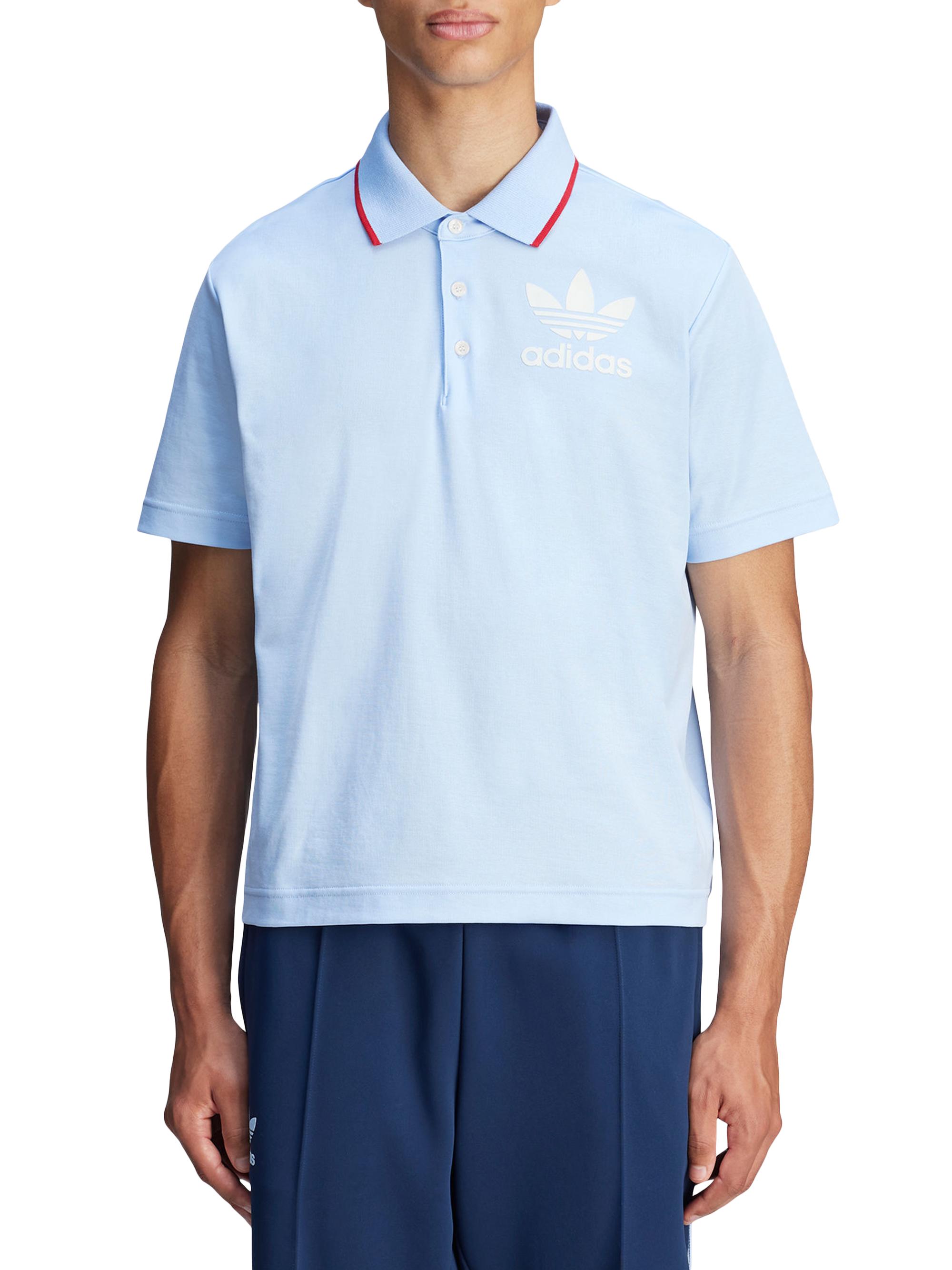 adidas adidas x Wales Bonner Short-Sleeve Polo Shirt | Saks Fifth