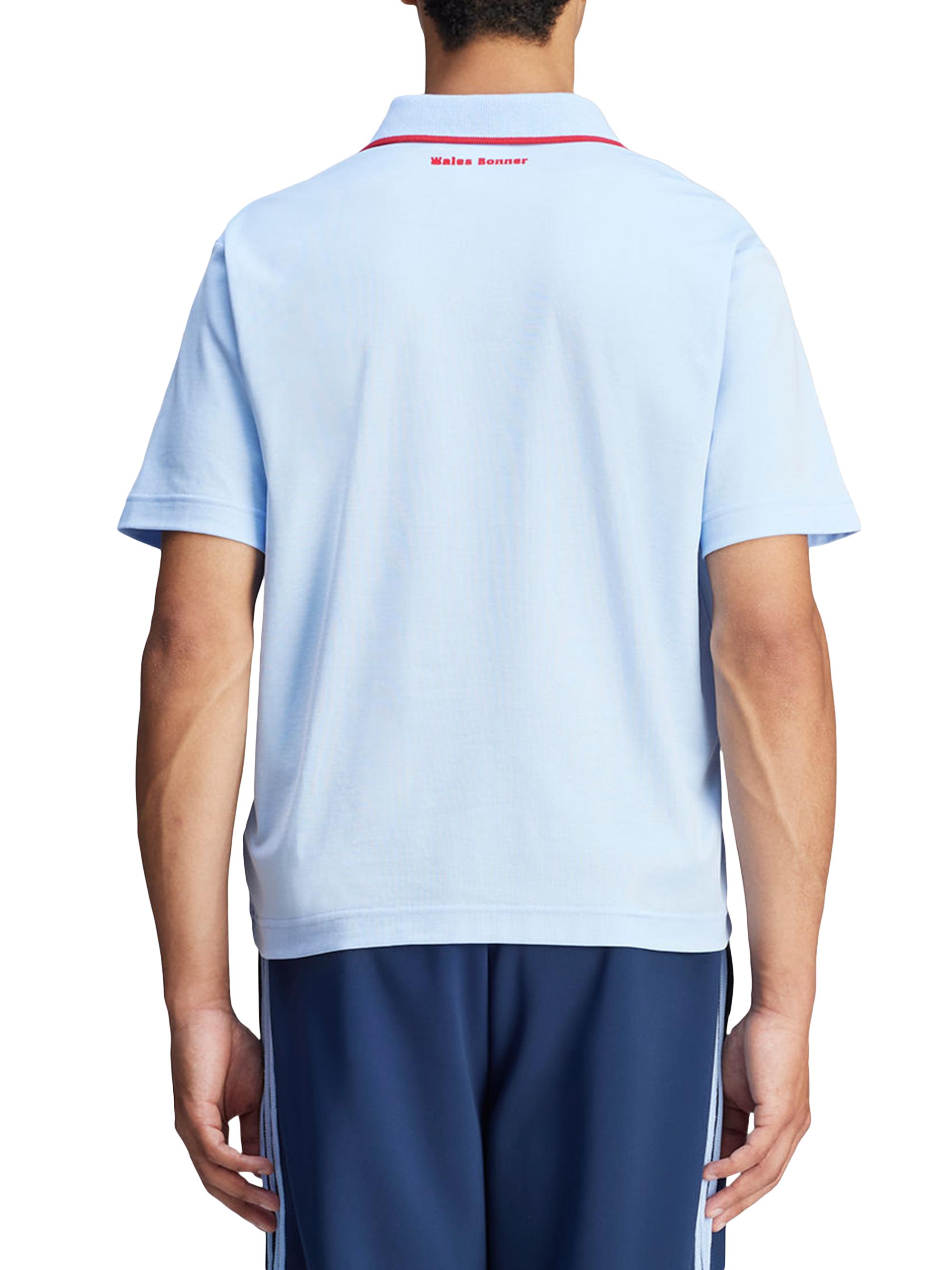 adidas adidas x Wales Bonner Short-Sleeve Polo Shirt | Saks