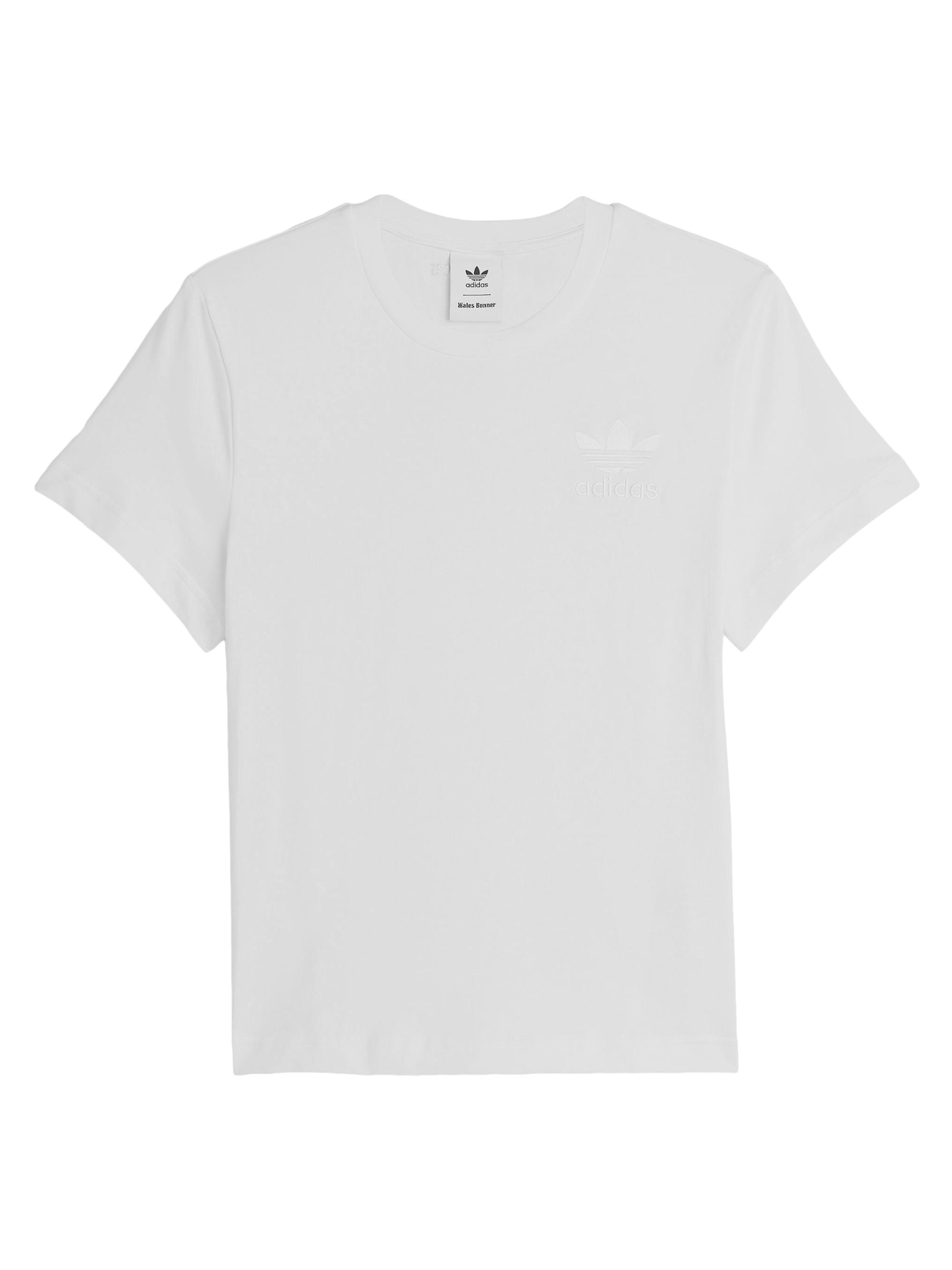 adidas Women's  x Wales Bonner Cotton T-Shirt - Chalk White
