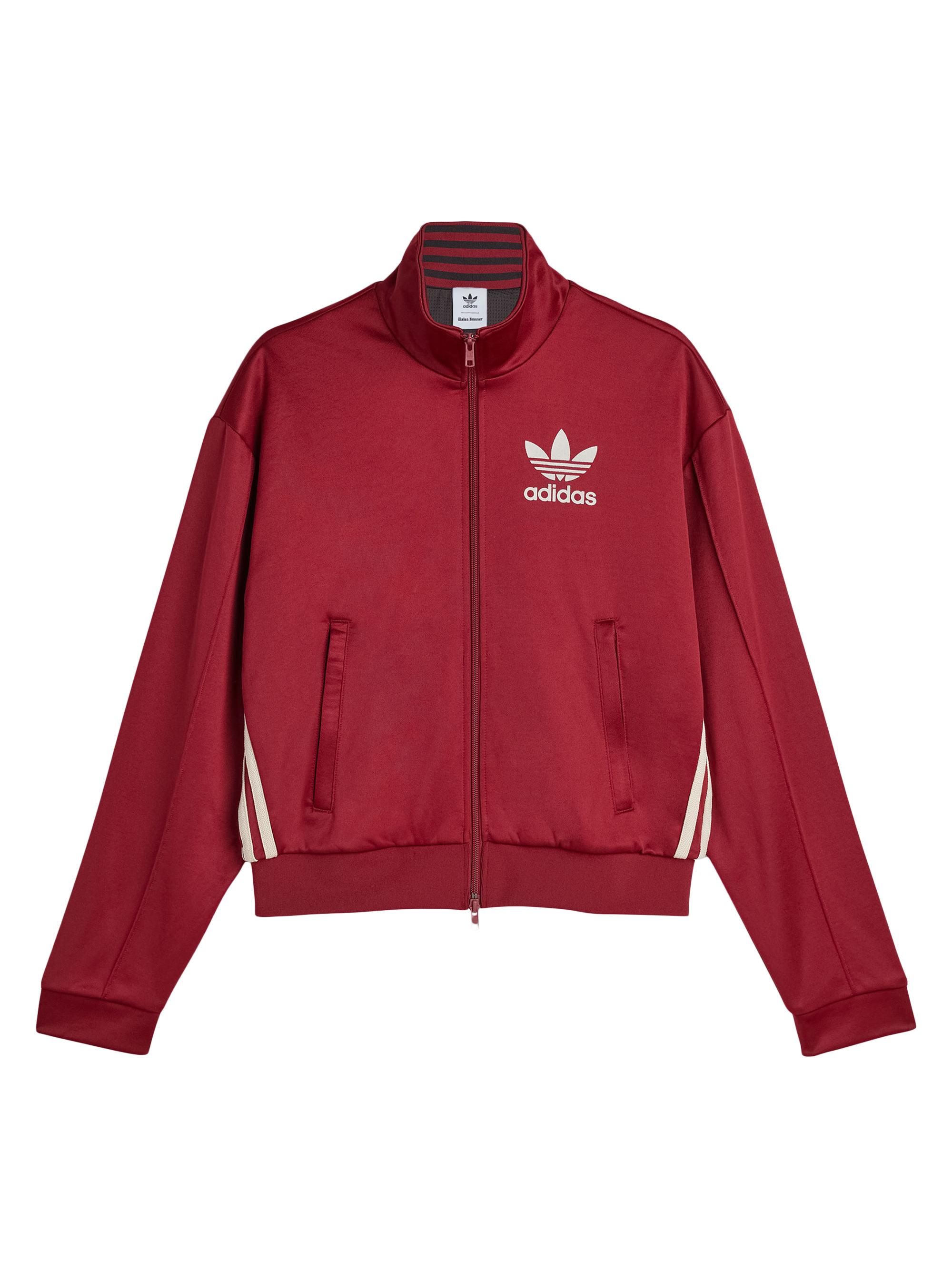 adidas Women's  x Wales Bonner Three-Stripe Track Top - Collegiate Burgundy