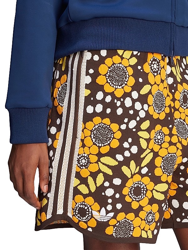 Shop adidas adidas x Wales Bonner Floral Knit Shorts | Saks Shop adidas adidas x Wales Bonner Floral Knit Shorts | Saks
