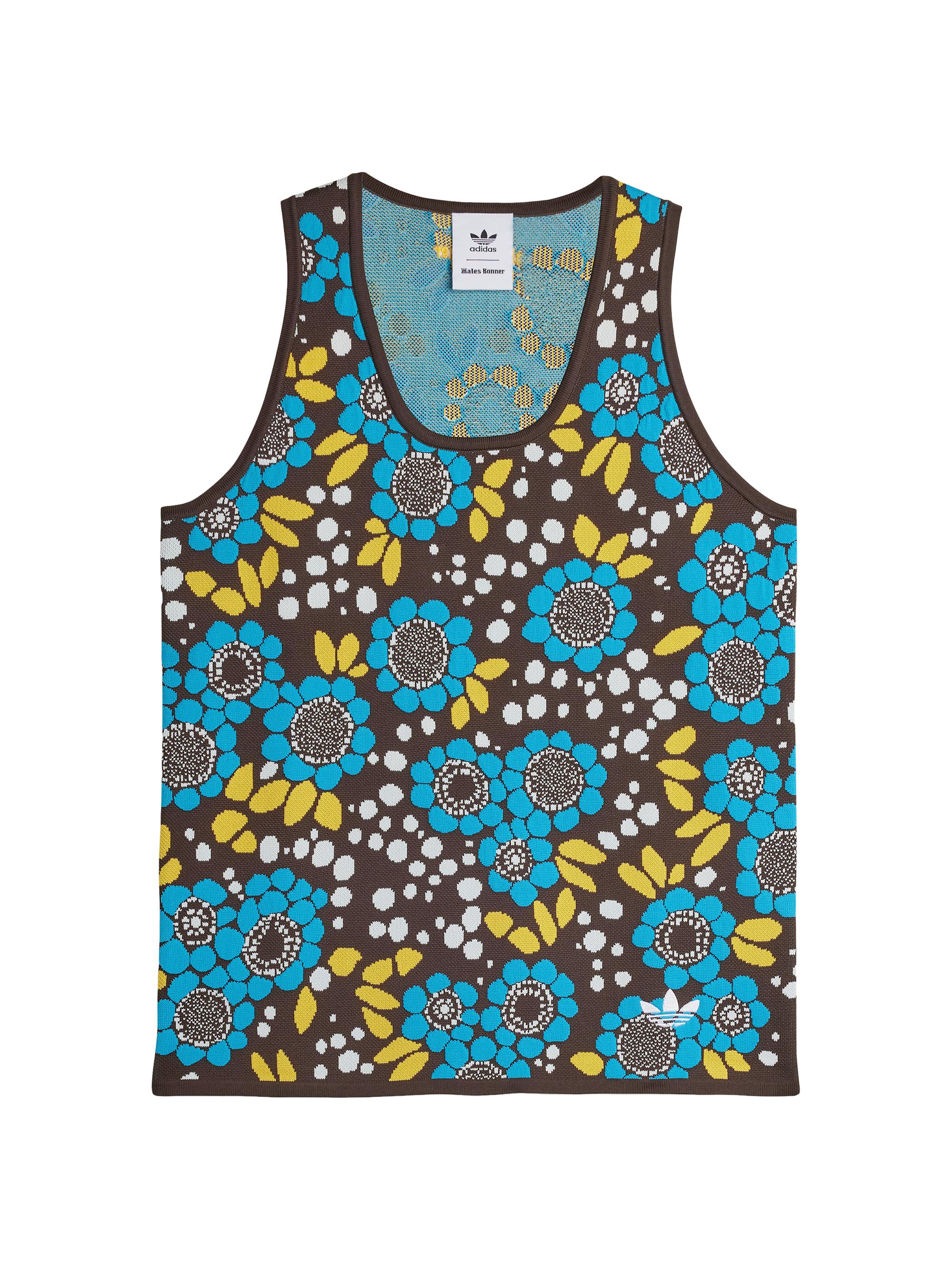 adidas Women's  x Wales Bonner Floral Knit Vest