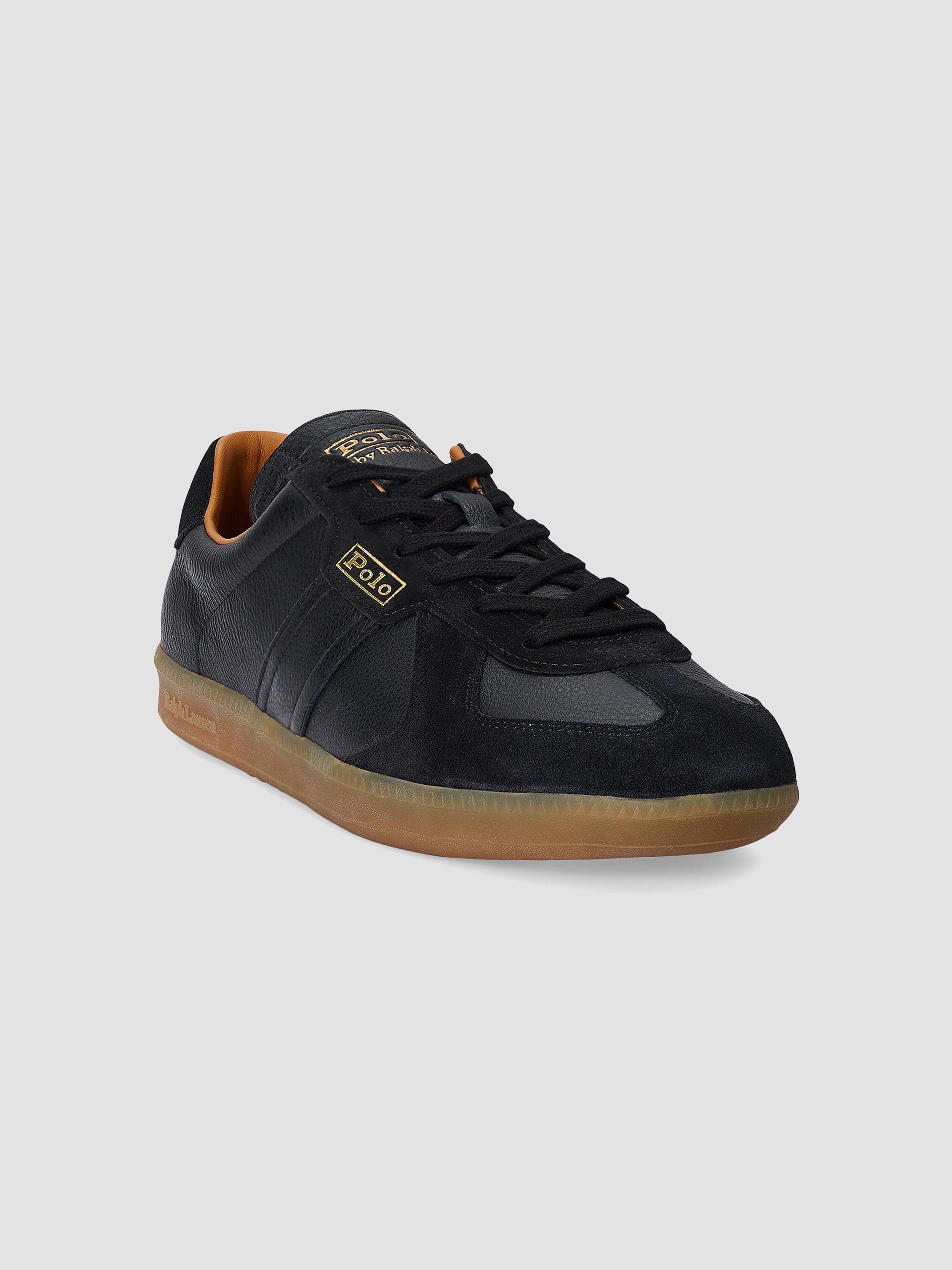 Polo Ralph Lauren Field Court 100 Leather-Suede Low-Top  display picture 1