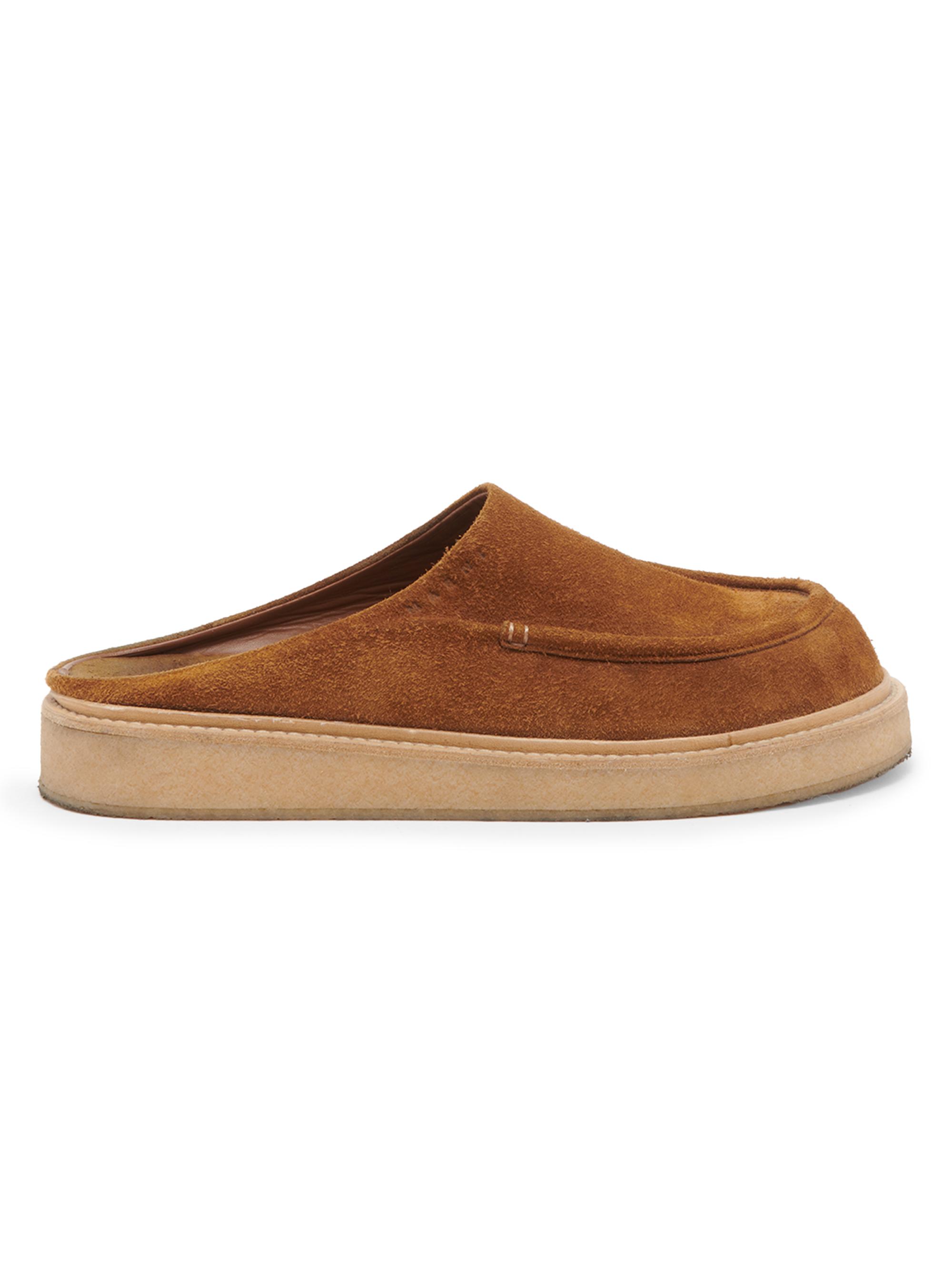 Marni Para Suede Sabot Loafers | Saks Fifth Avenue