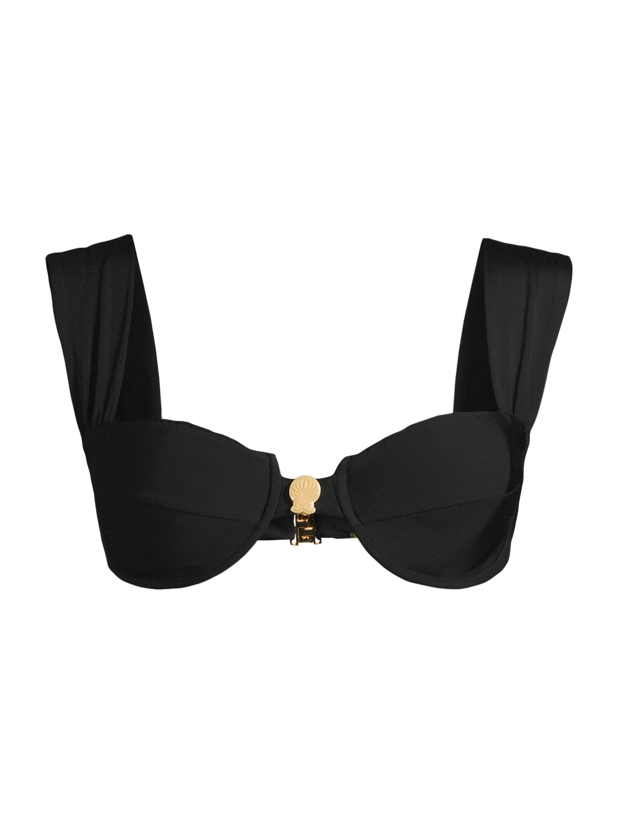 Juan de Dios Women's Sabina Underwire Bikini Top - Black