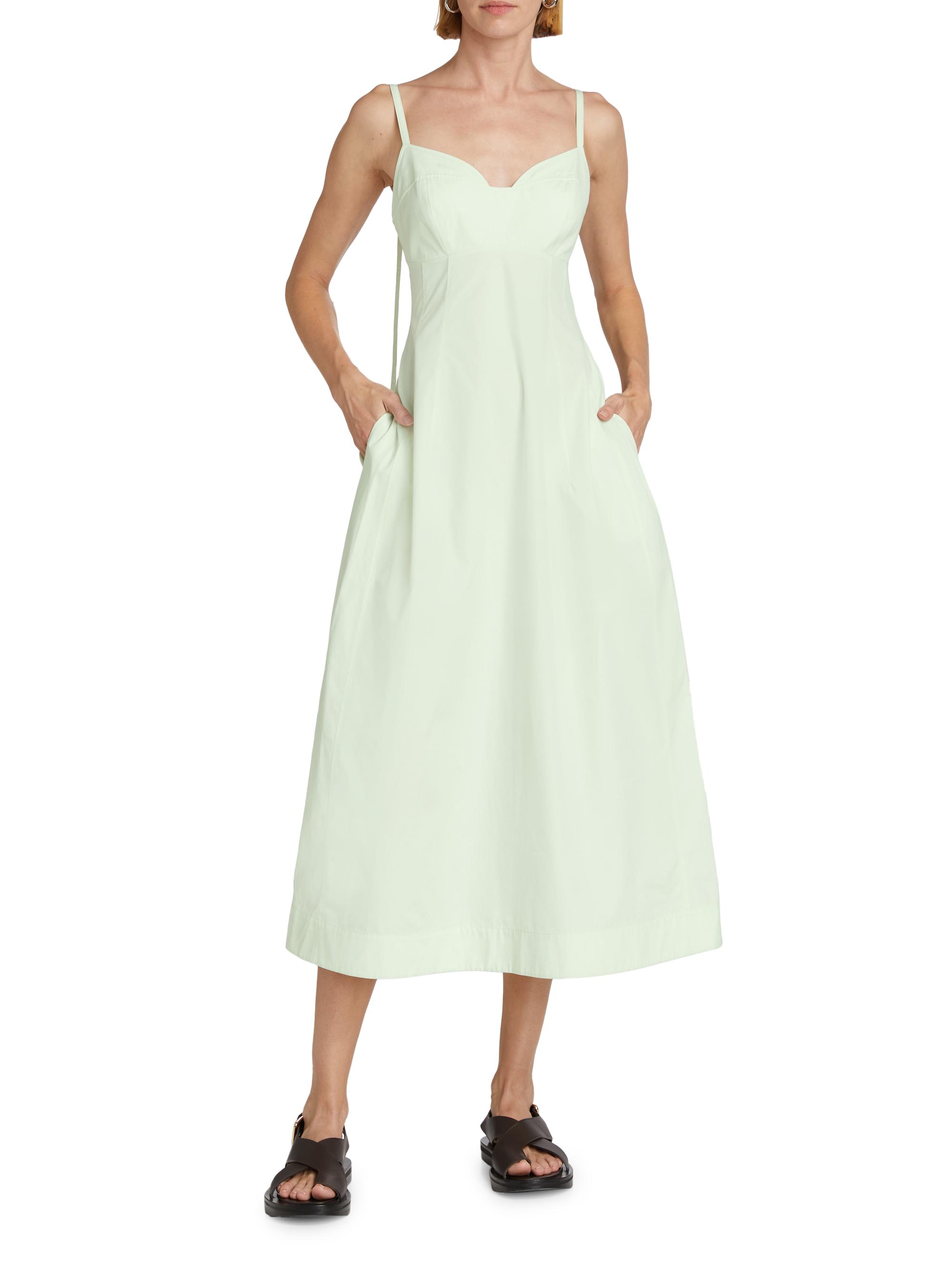 knee length dresses for ladies Elisa Ruffle Tiered Bustier Midi Dress – Little White Dress