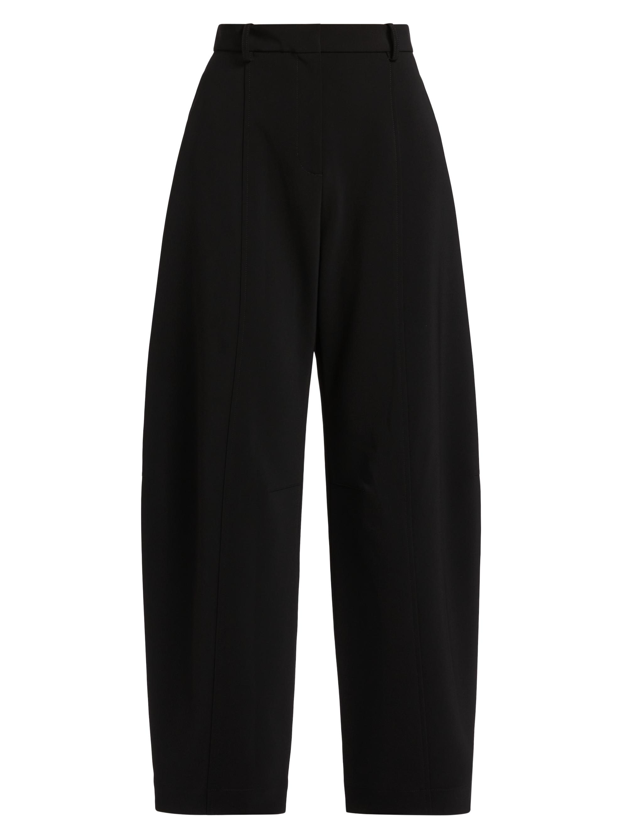 Rosetta Getty Women's Straight Taper Tab Pants - Black