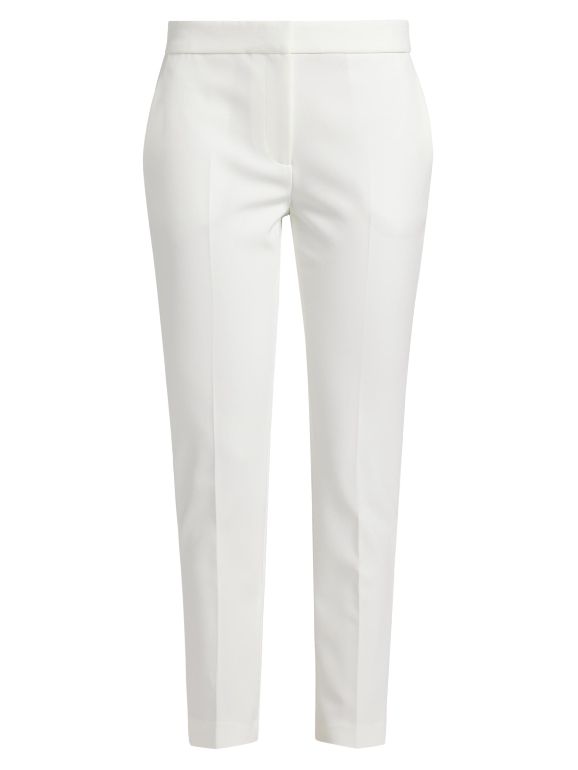 Rosetta Getty Women's Technical Cady Crop Skinny Pants - White