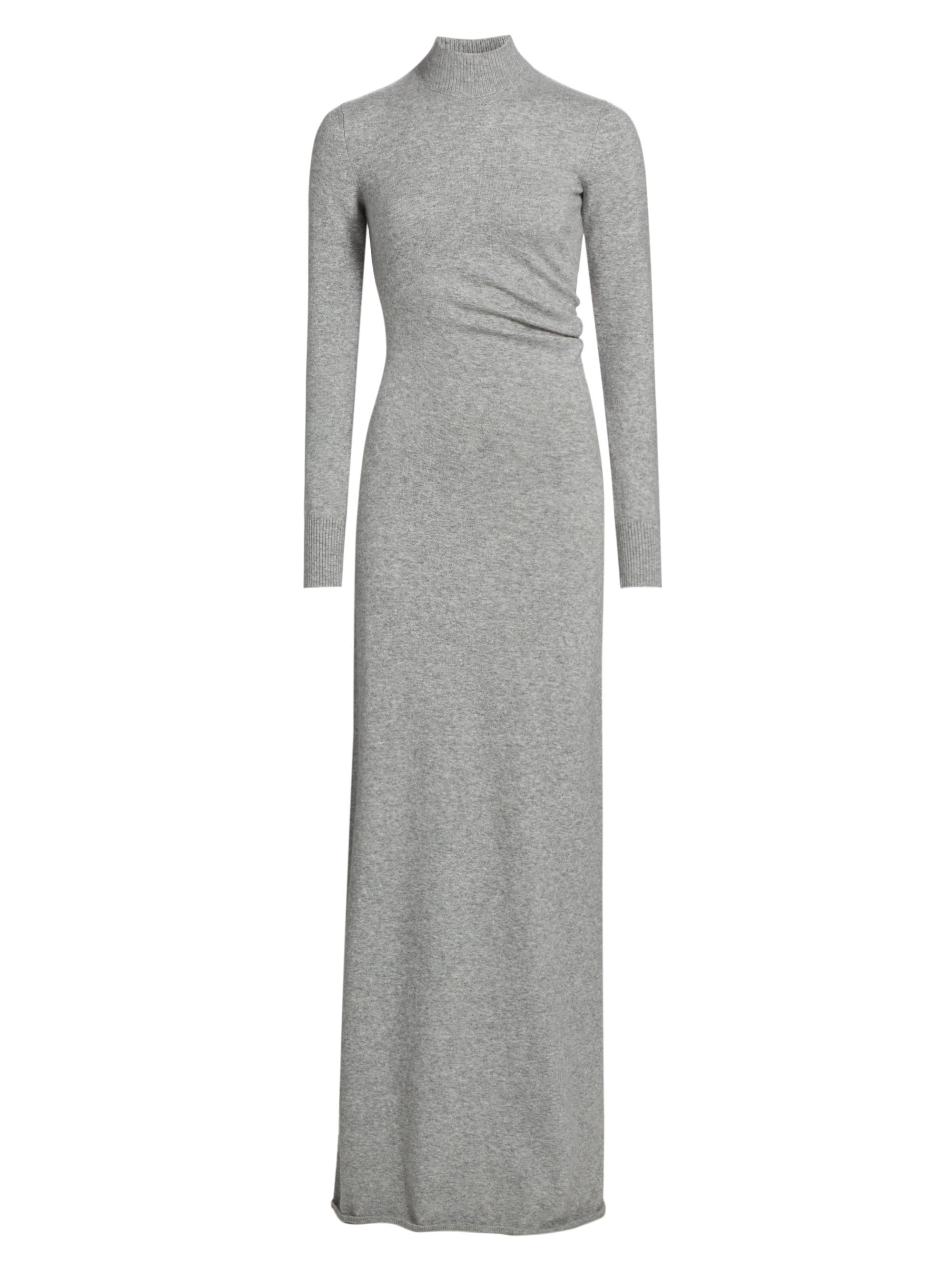 Proenza Schouler Women's Annette Cashmere & Silk Dress - Grey Melange