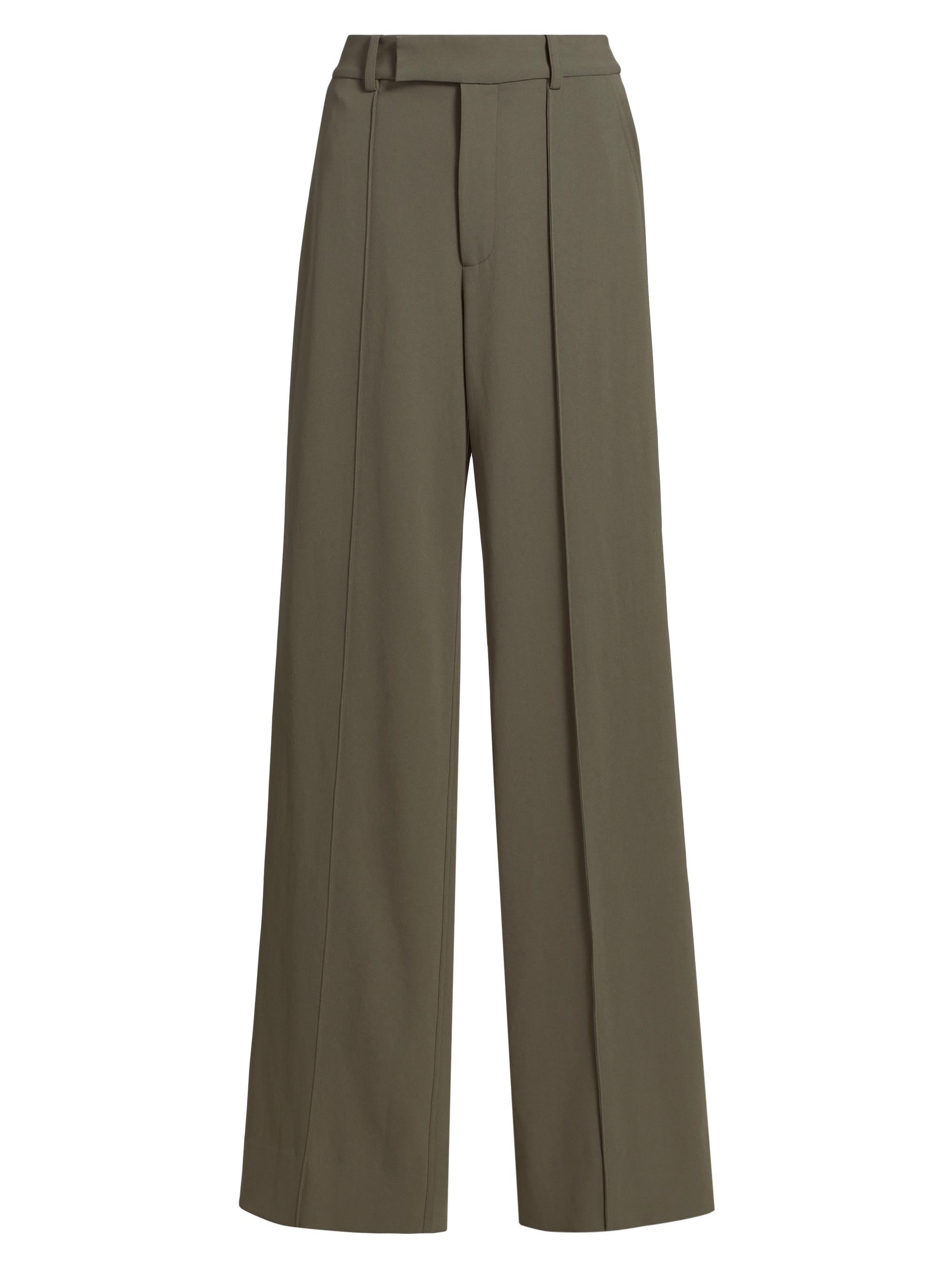 Proenza Schouler Women's Weyes Matte Viscose Crepe Pants - Wood
