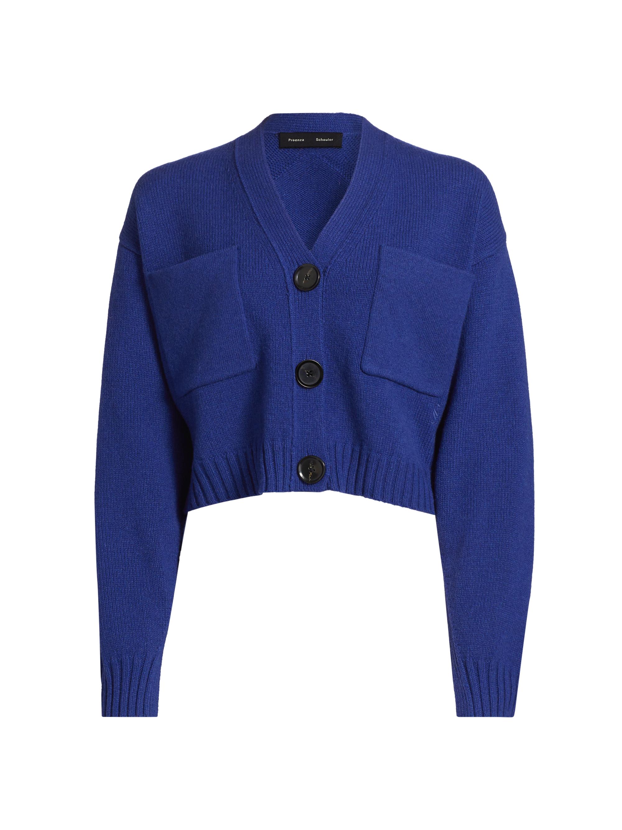 Alexander Wang Hotfix Crystal Crop Cardigan | Saks Fifth Avenue