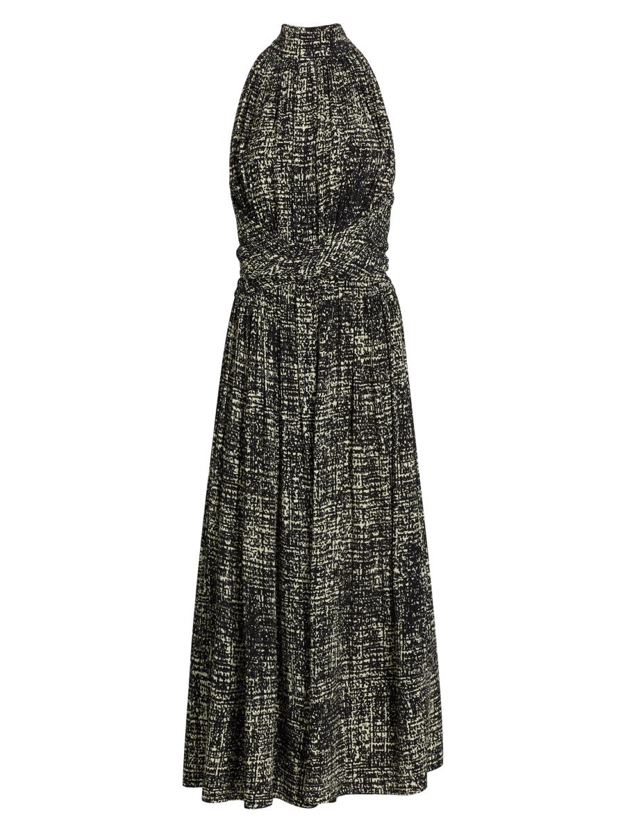 ワンピース Proenza Schouler Dress Proenza Schouler Everly Dress in Viscose Fringe Knit - Black