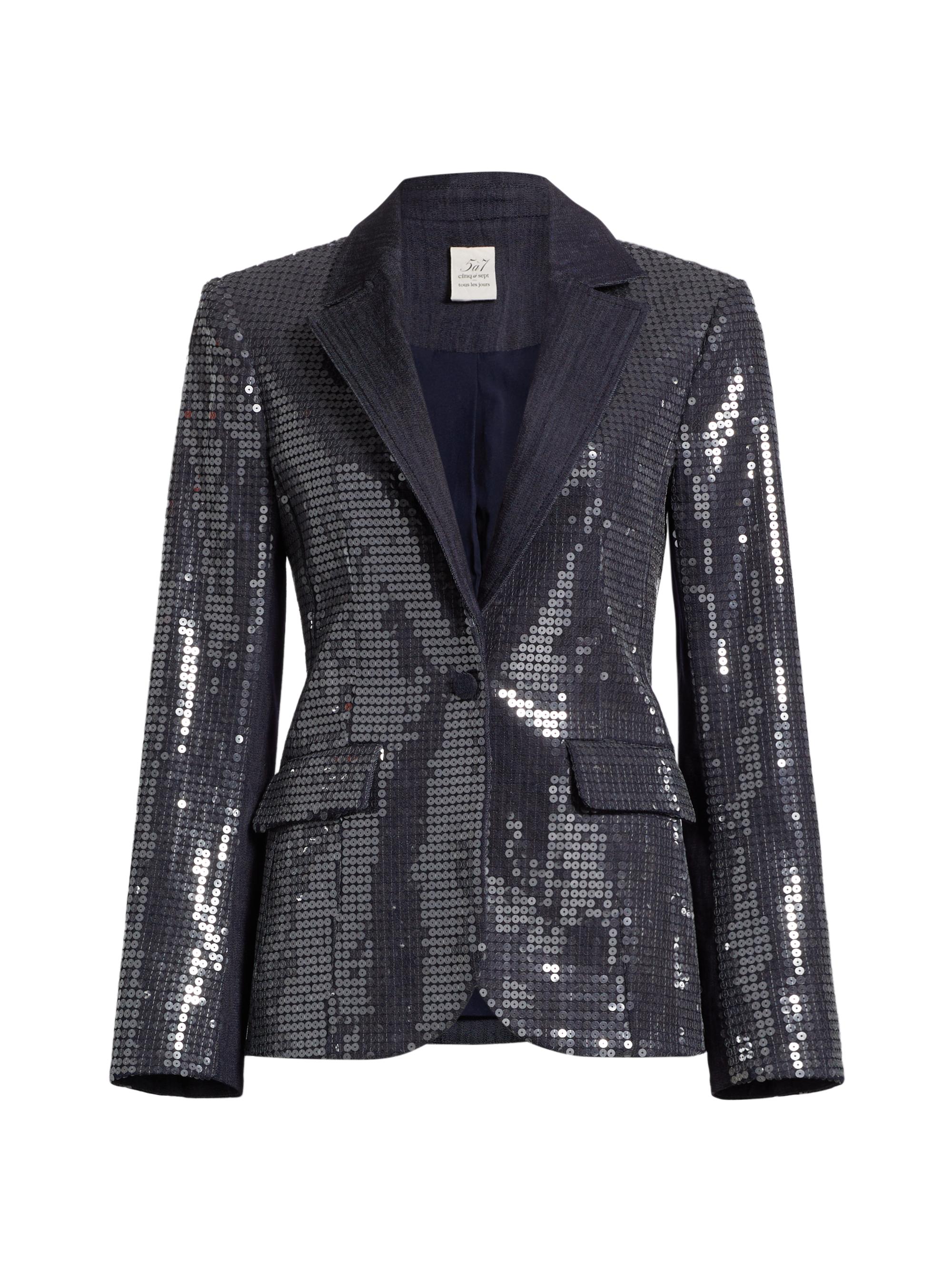 Cinq à Sept Skyla Sequined Blazer | Saks Fifth Avenue
