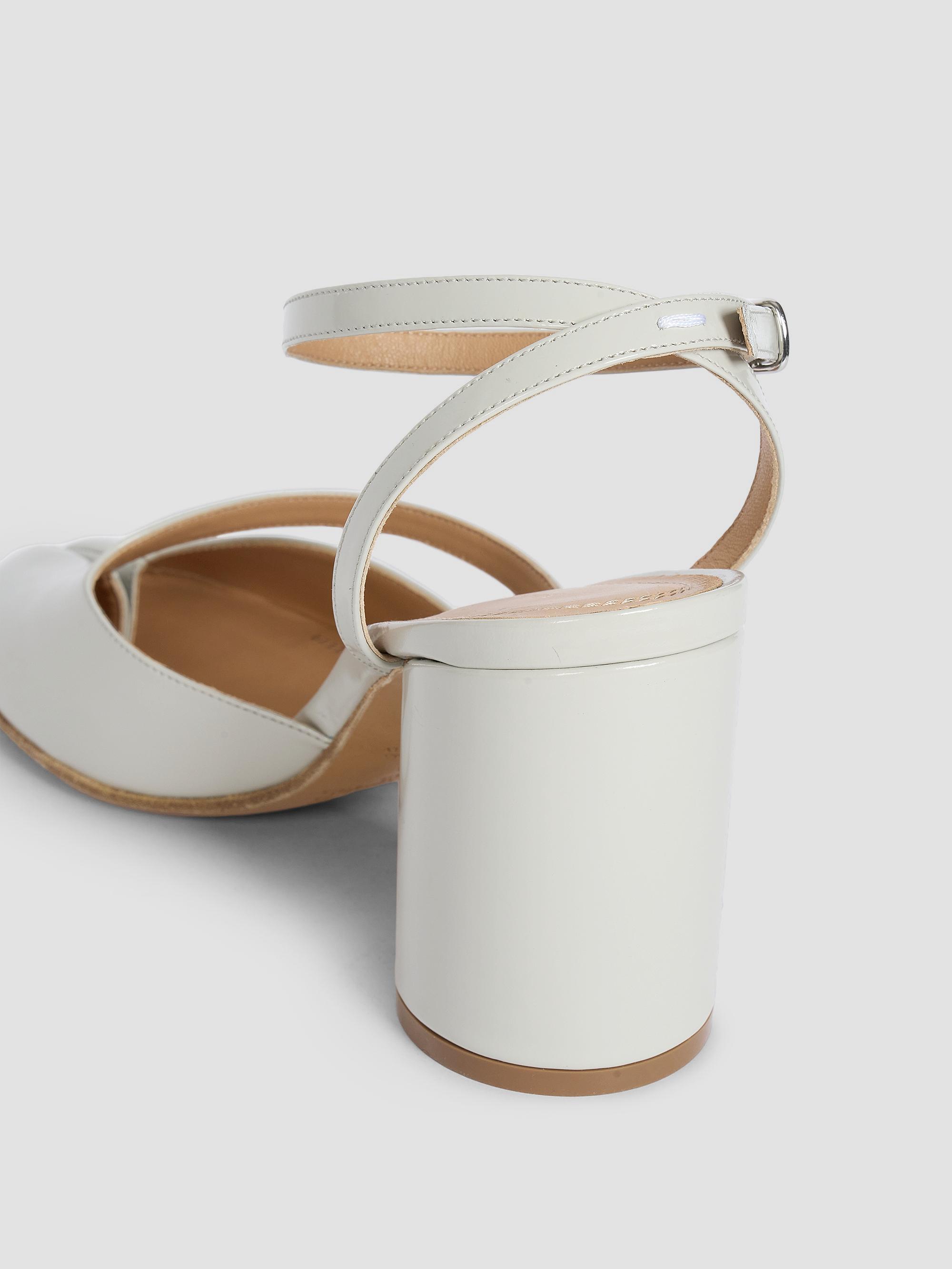 Maison Margiela Tabi 80MM Leather Pumps | Saks Fifth Avenue