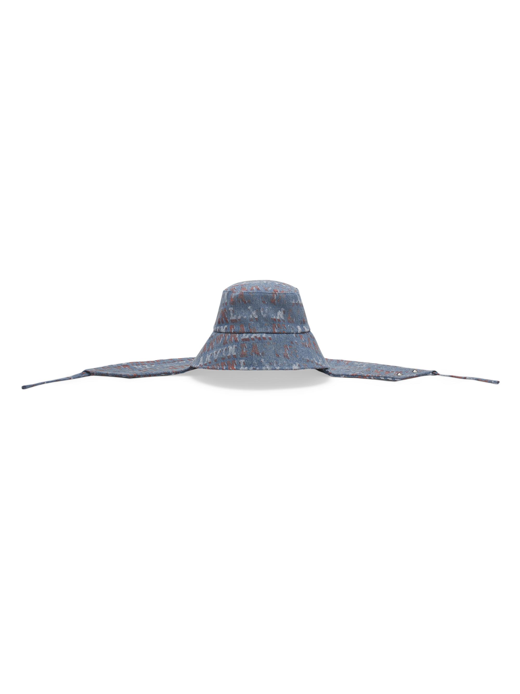 Lanvin Men's Denim Fisherman Hat - Light Blue