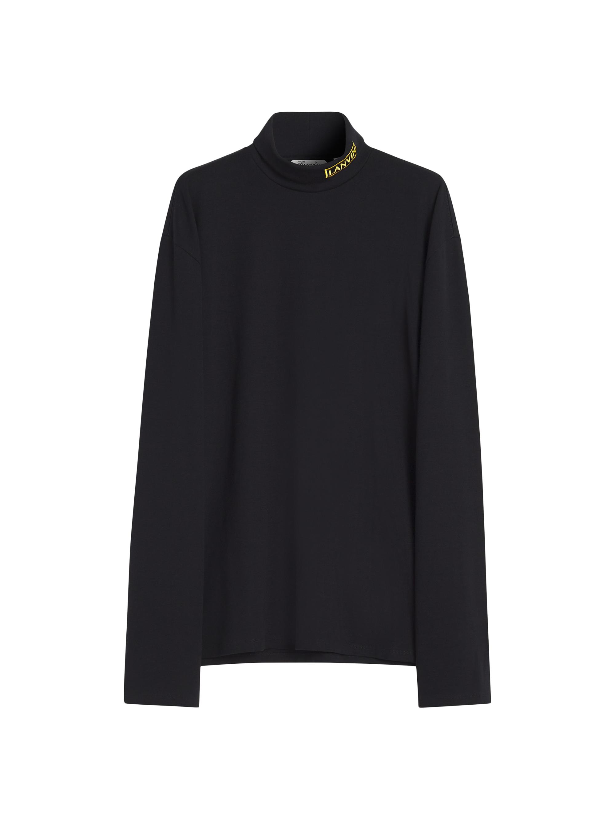 Lanvin Men's  x Future Unisex Turtleneck Top - Black