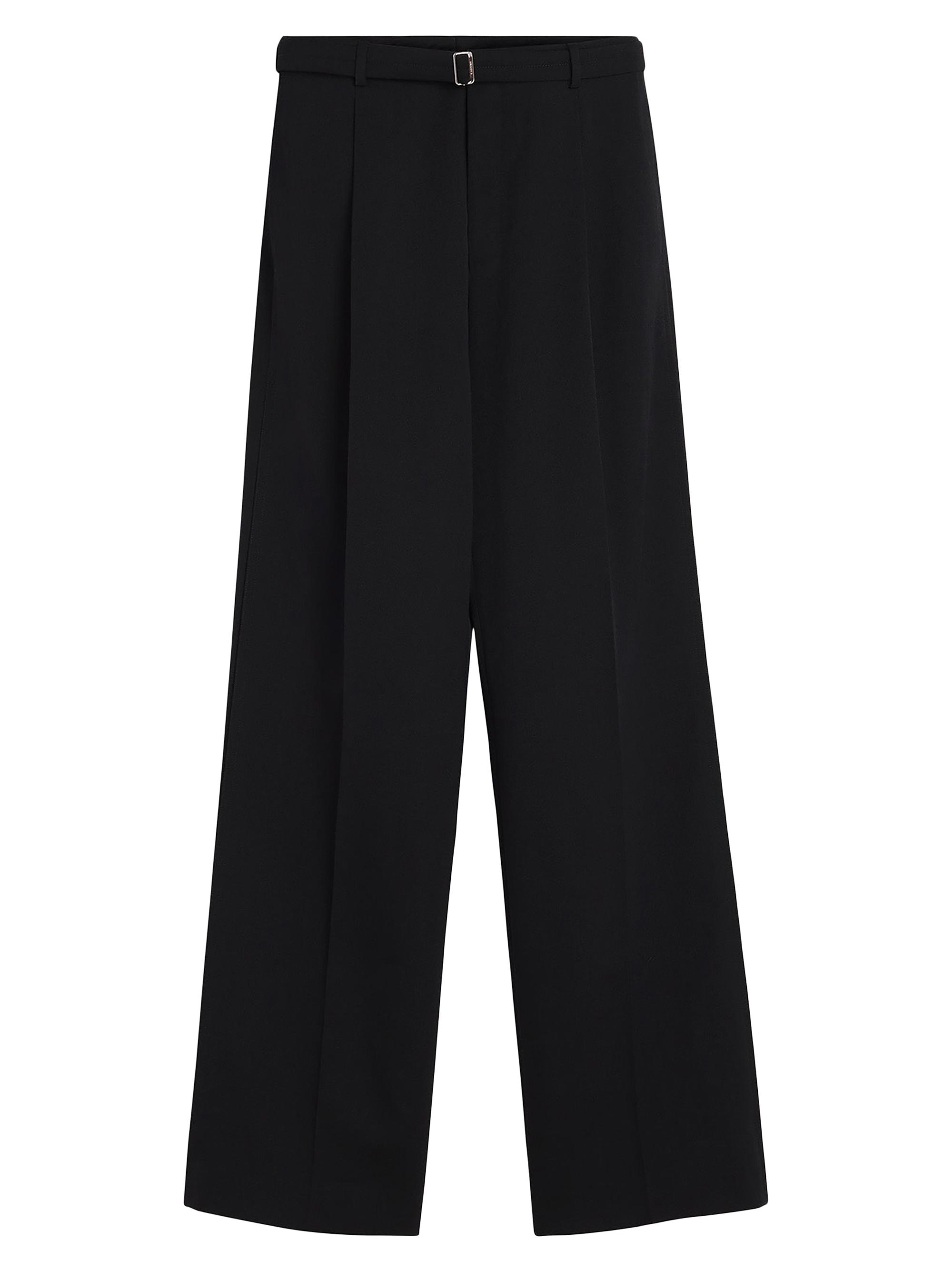 Lanvin Men's  x Future Unisex Wide-Leg Pants - Black