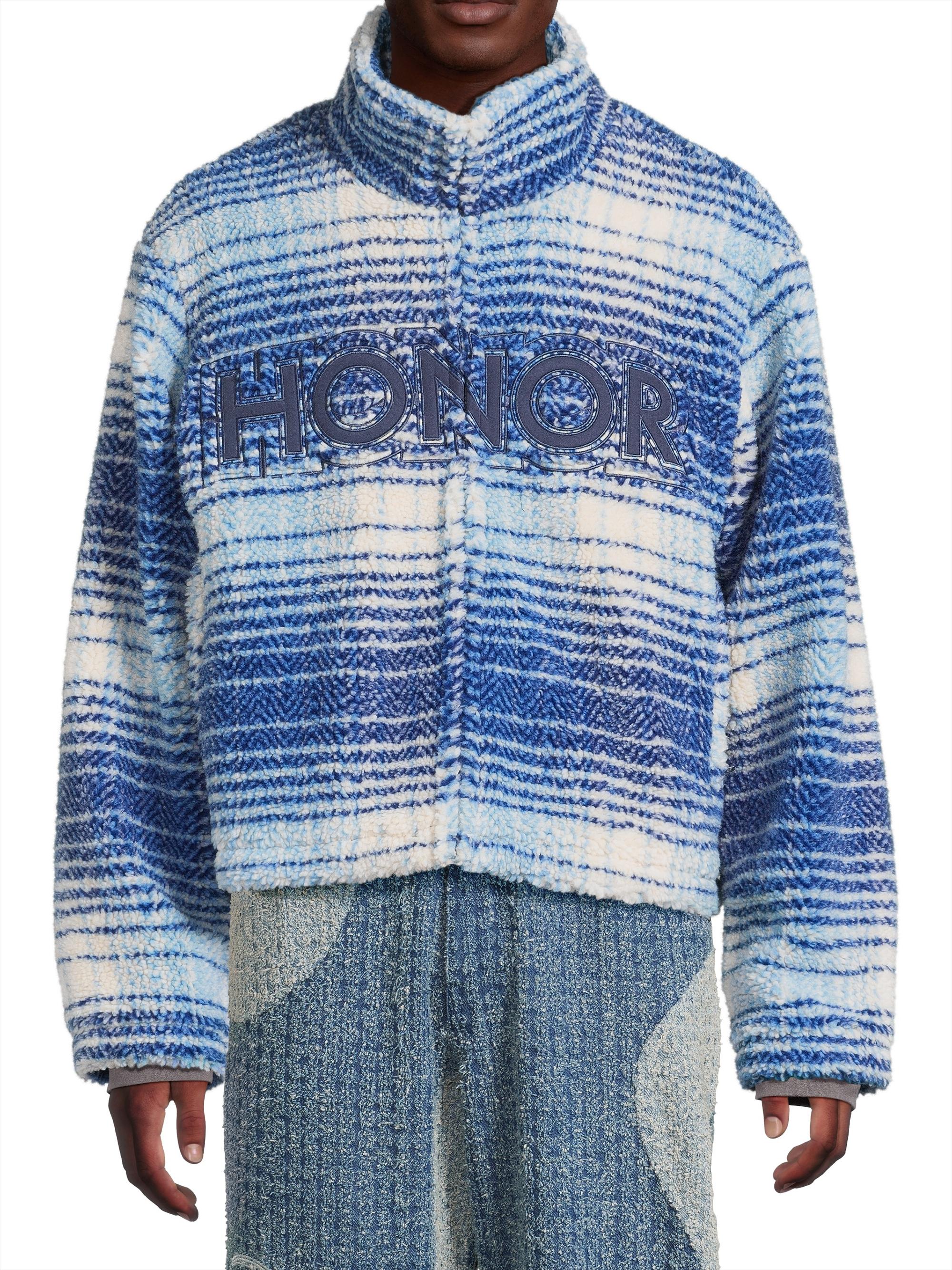 Robinson Plaid Zip-Front Jacket