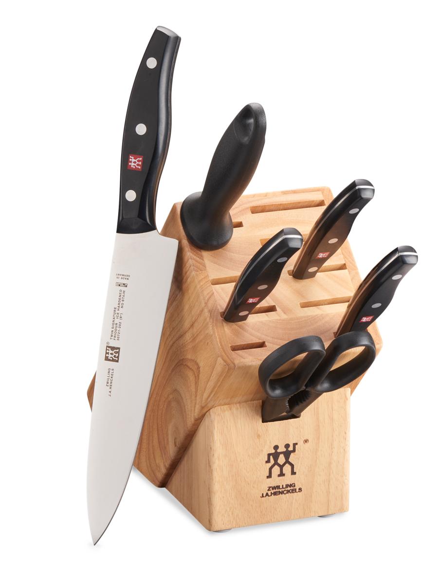 ZWILLING J.A. Henckels Twin Signature 7-Piece Knife Block Set