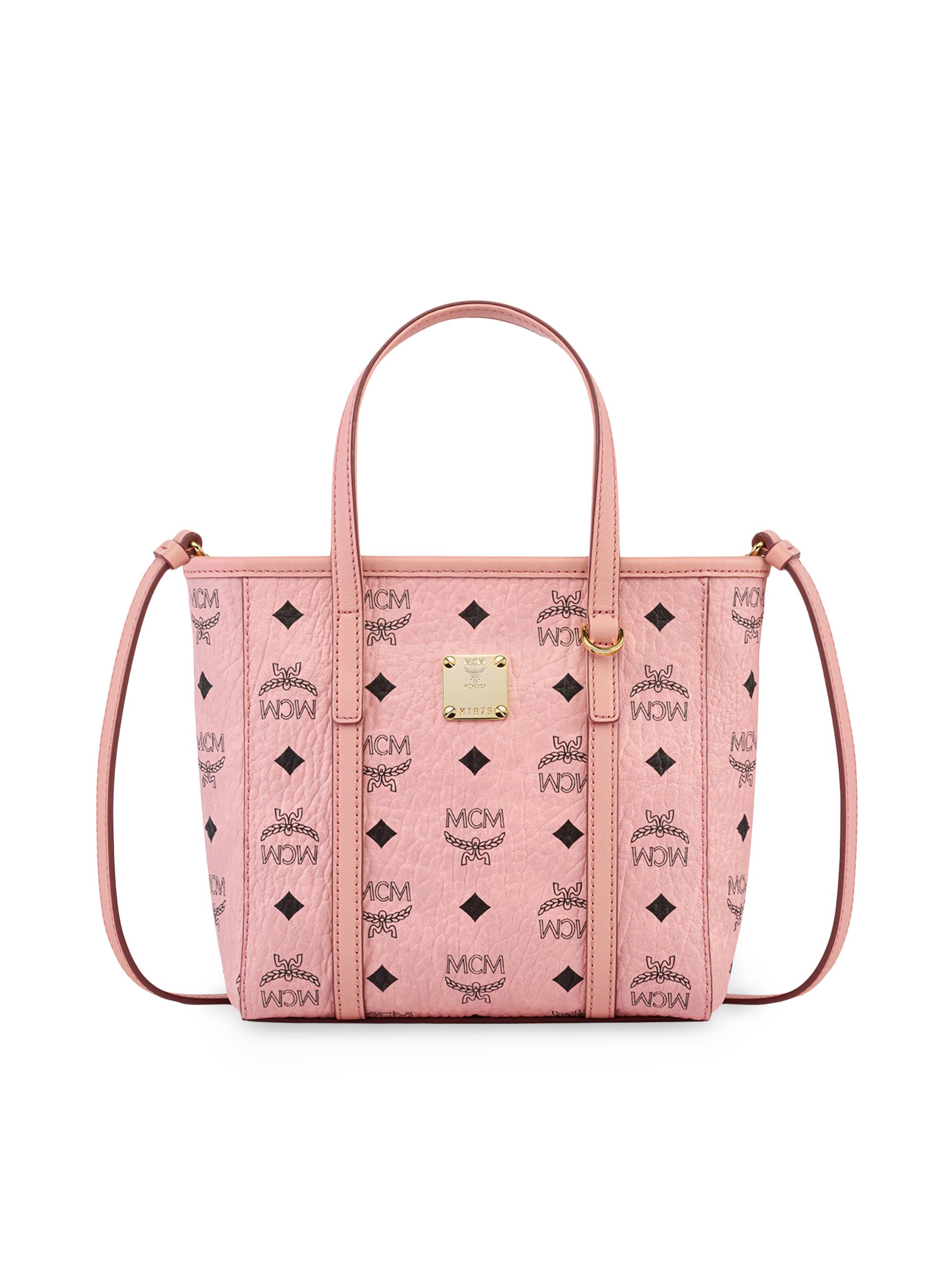 MCM Women's Mini Toni Top Handle Bag - Soft Pink