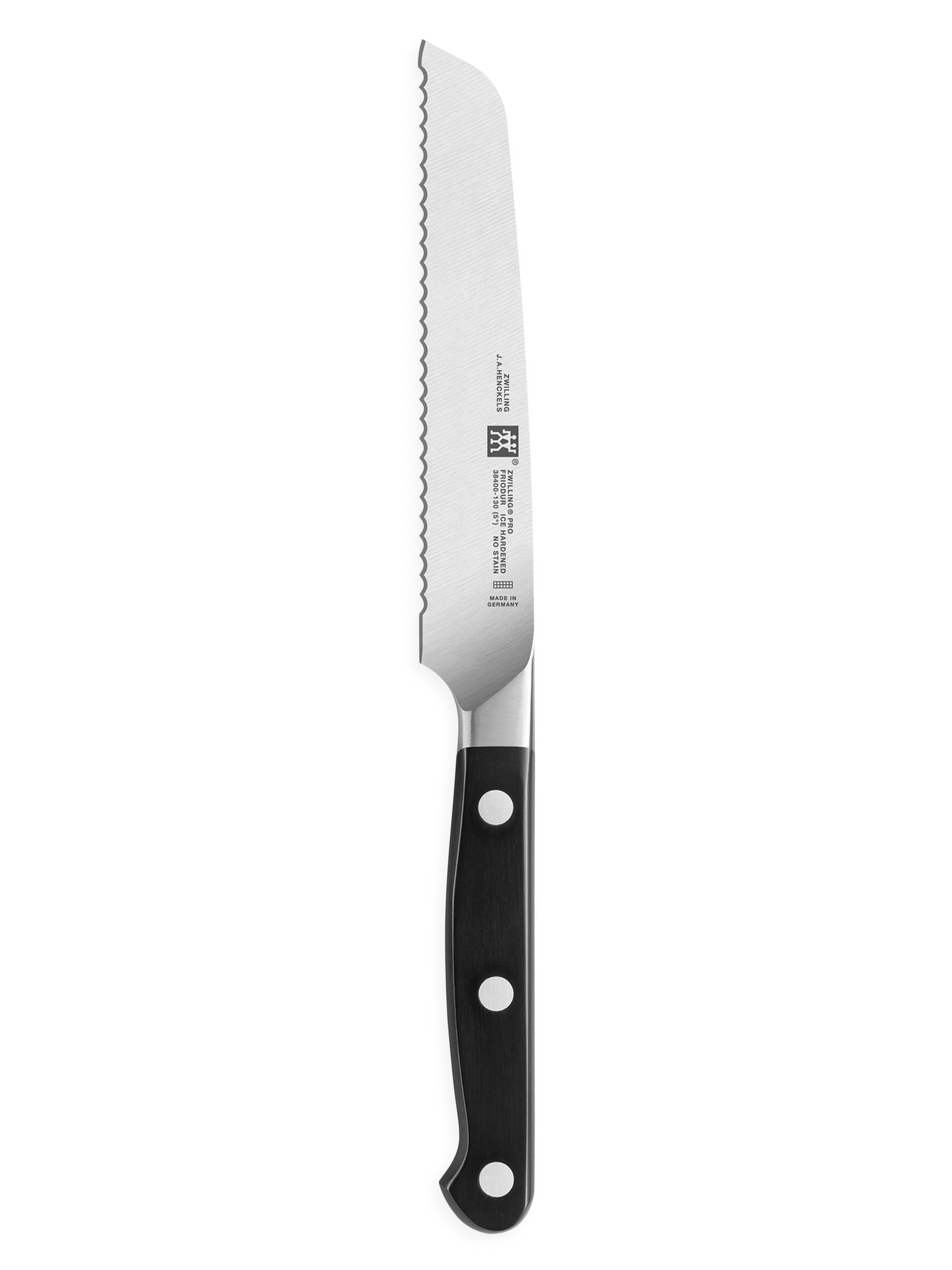 ZWILLING J.A. Henckels Pro 5''Serrated Utility Knife - Stainless Steel