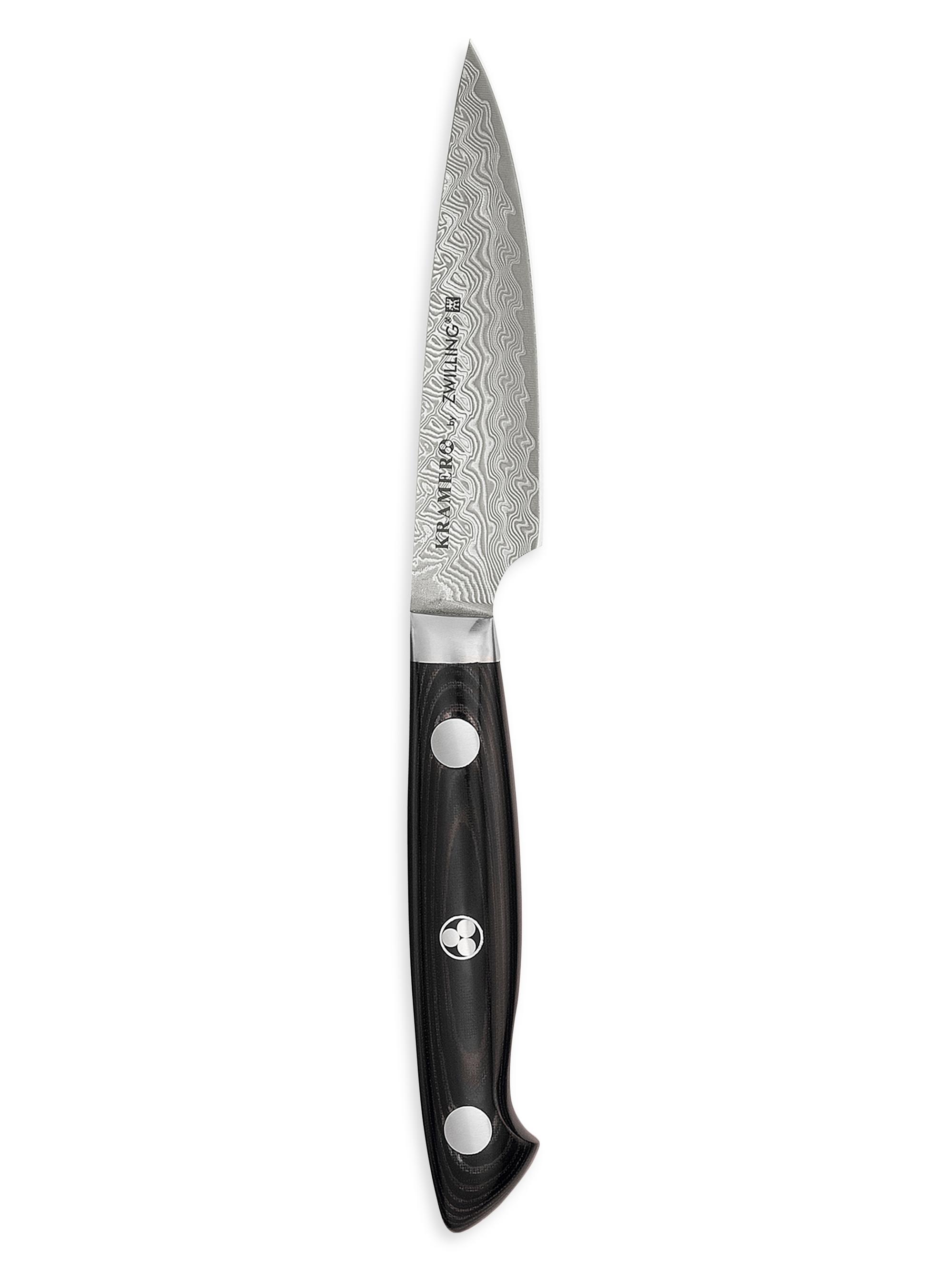 ZWILLING J.A. Henckels Bob Kramer Euroline Damascus Collection 3.5''Paring Knife - Stainless Steel