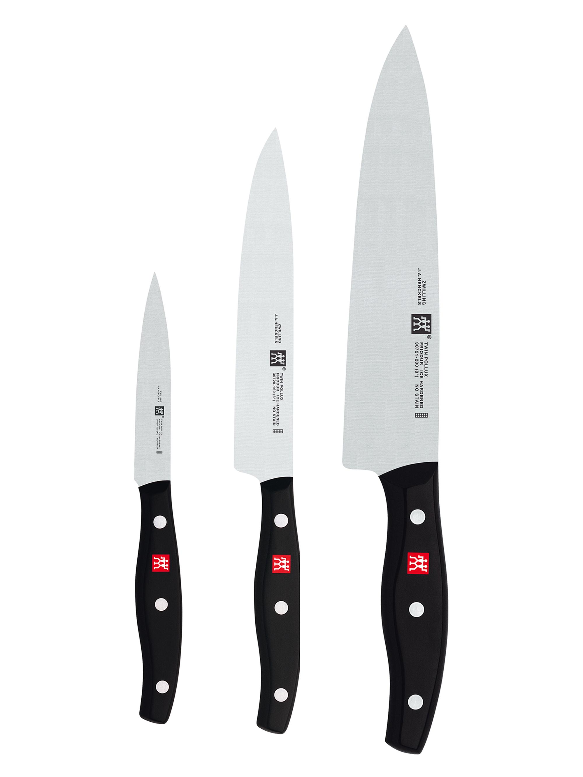 ZWILLING J.A. Henckels Twin Signature 3-Piece Starter Knife Set - Stainless Steel