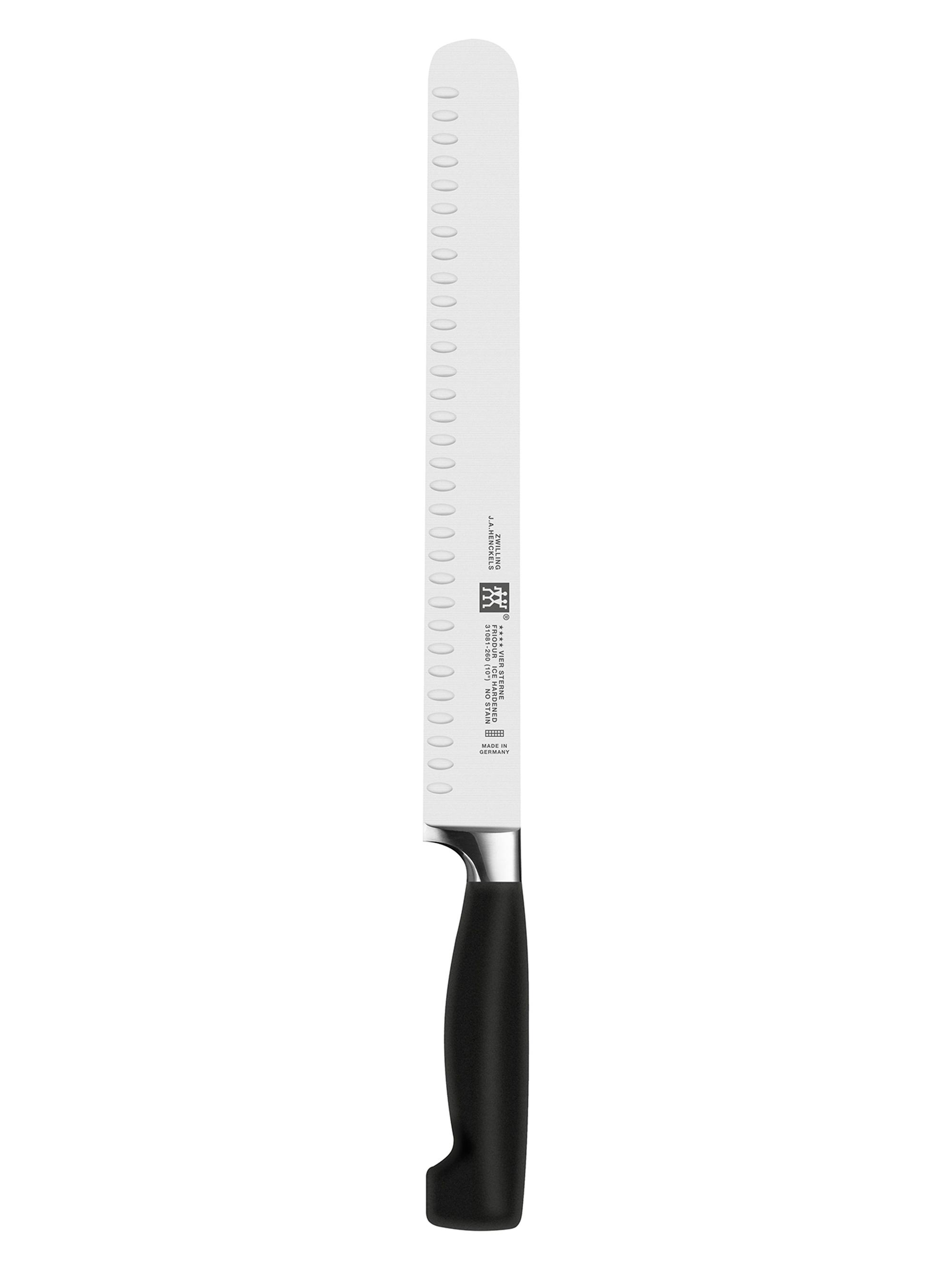 ZWILLING J.A. Henckels Four Star 10''Hollow Edge Slicing Knife - Stainless Steel
