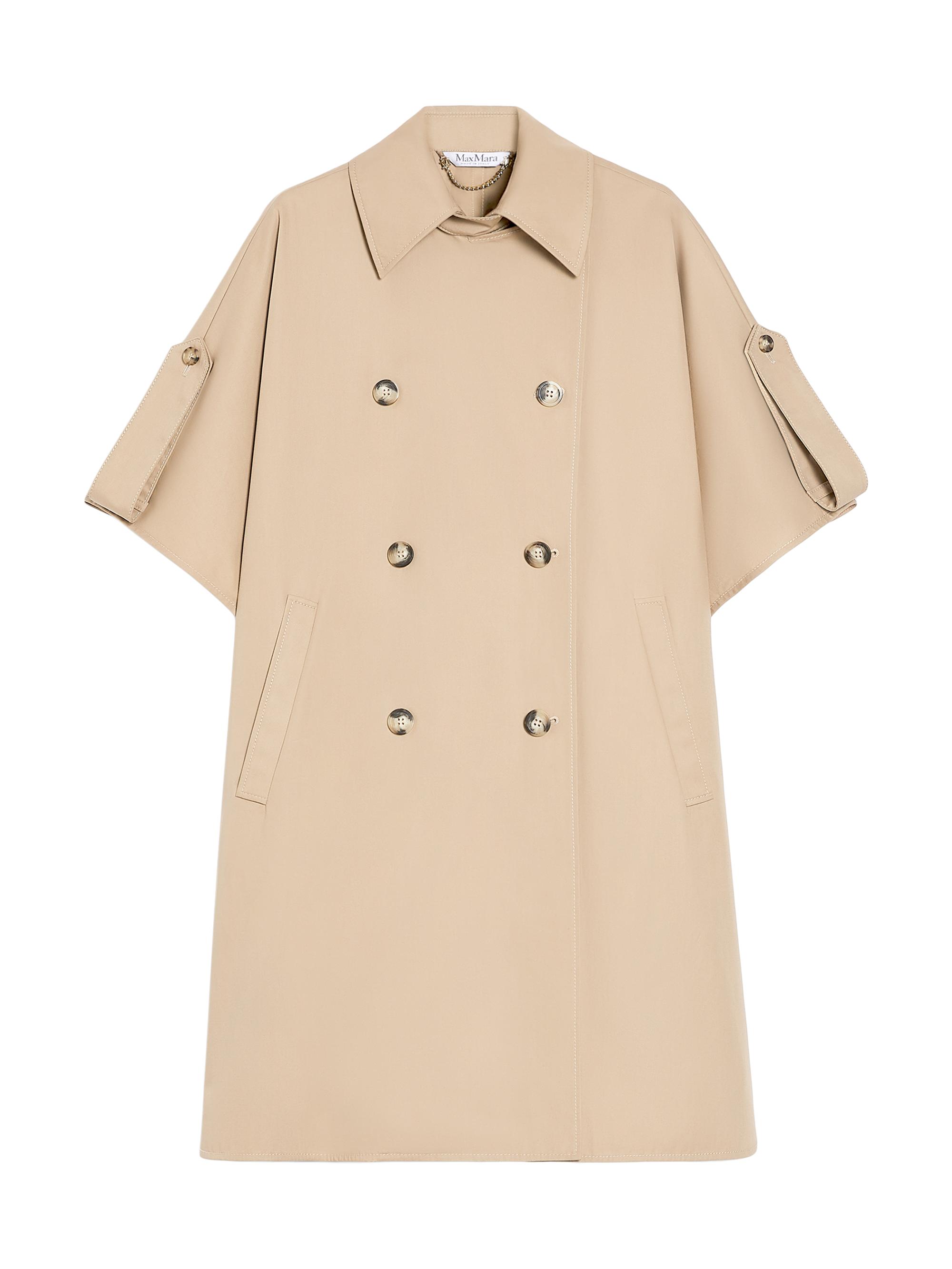 Max Mara Women's Finezz Cotton Double-Breasted Coat - Colonial