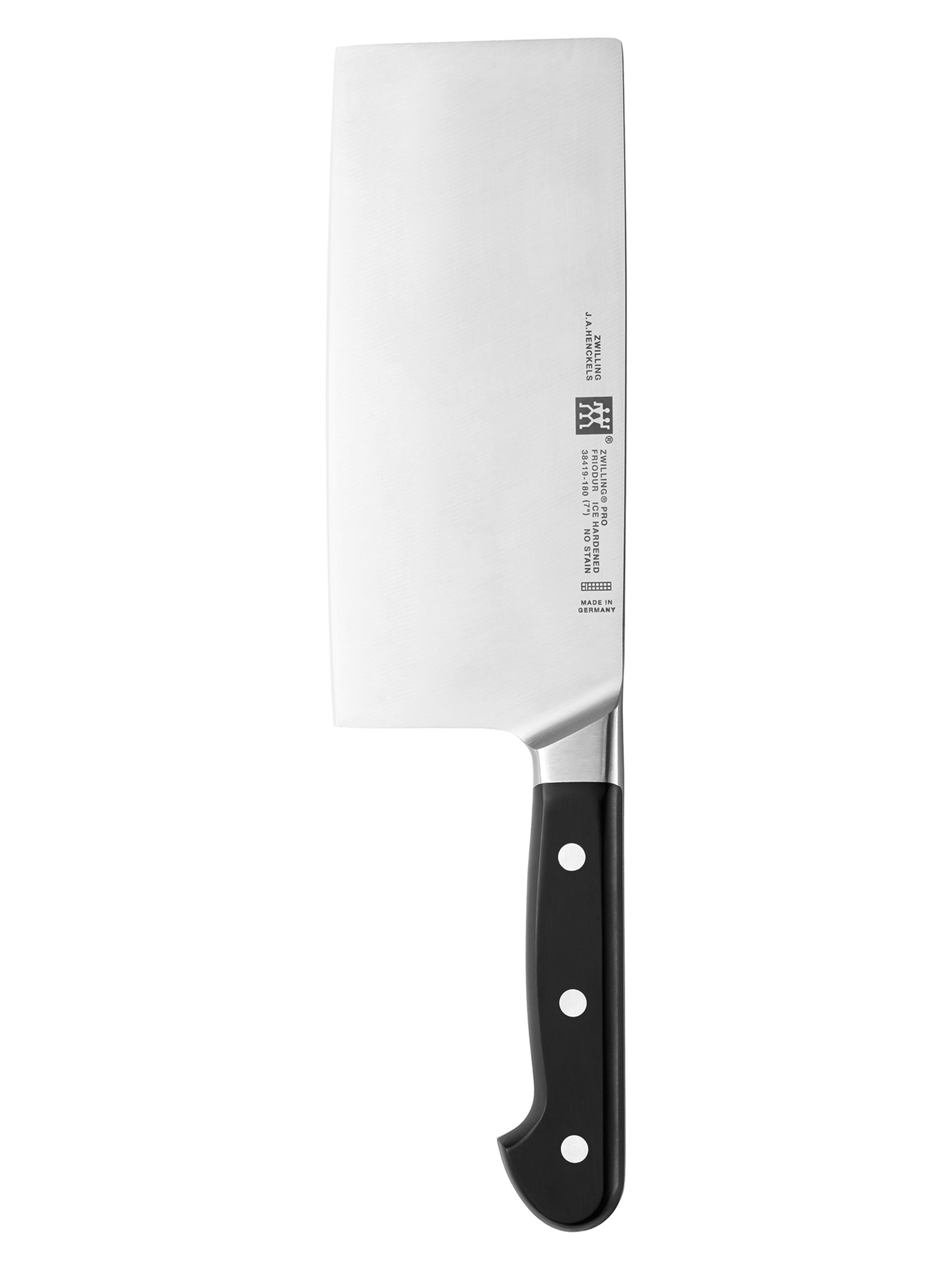 ZWILLING J.A. Henckels Pro 7''Chinese Chef's Knife/Vegetable Cleaver - Stainless Steel