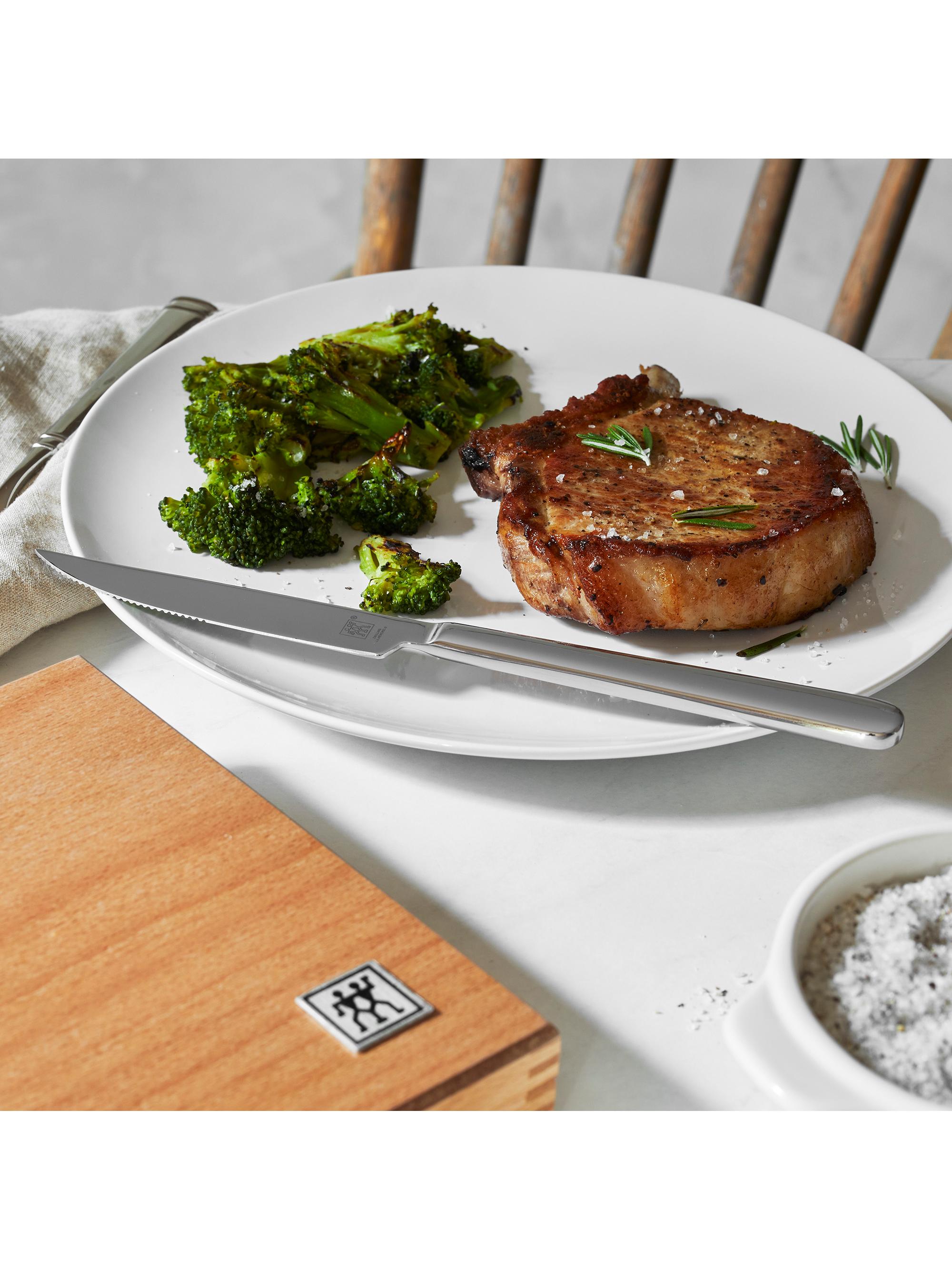 8-Piece Stainless Steel Steak Knife Set with Presentation Case