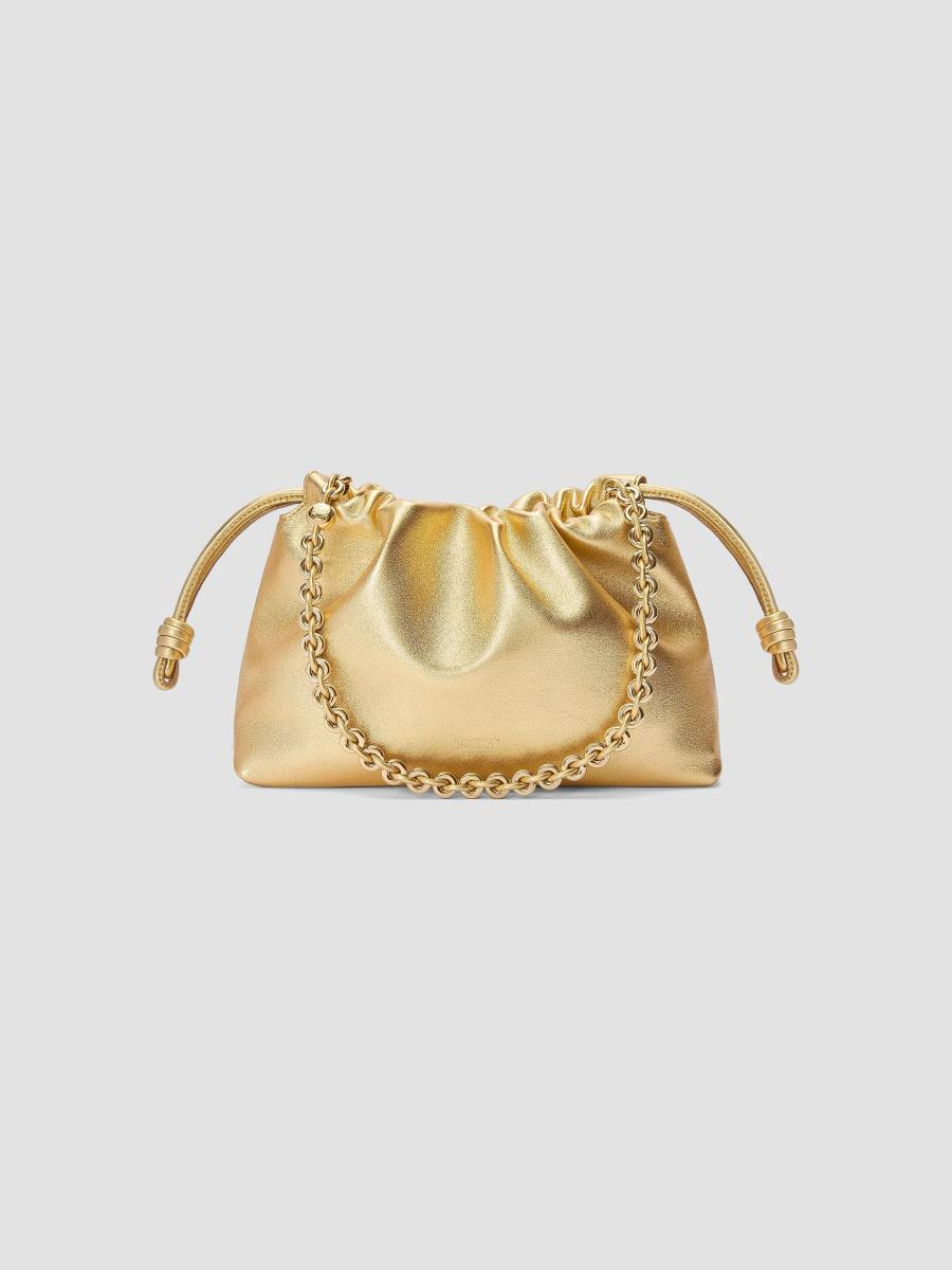 LOEWE Medium Flamenco Laminated Leather Shoulder Bag | Saks Fifth