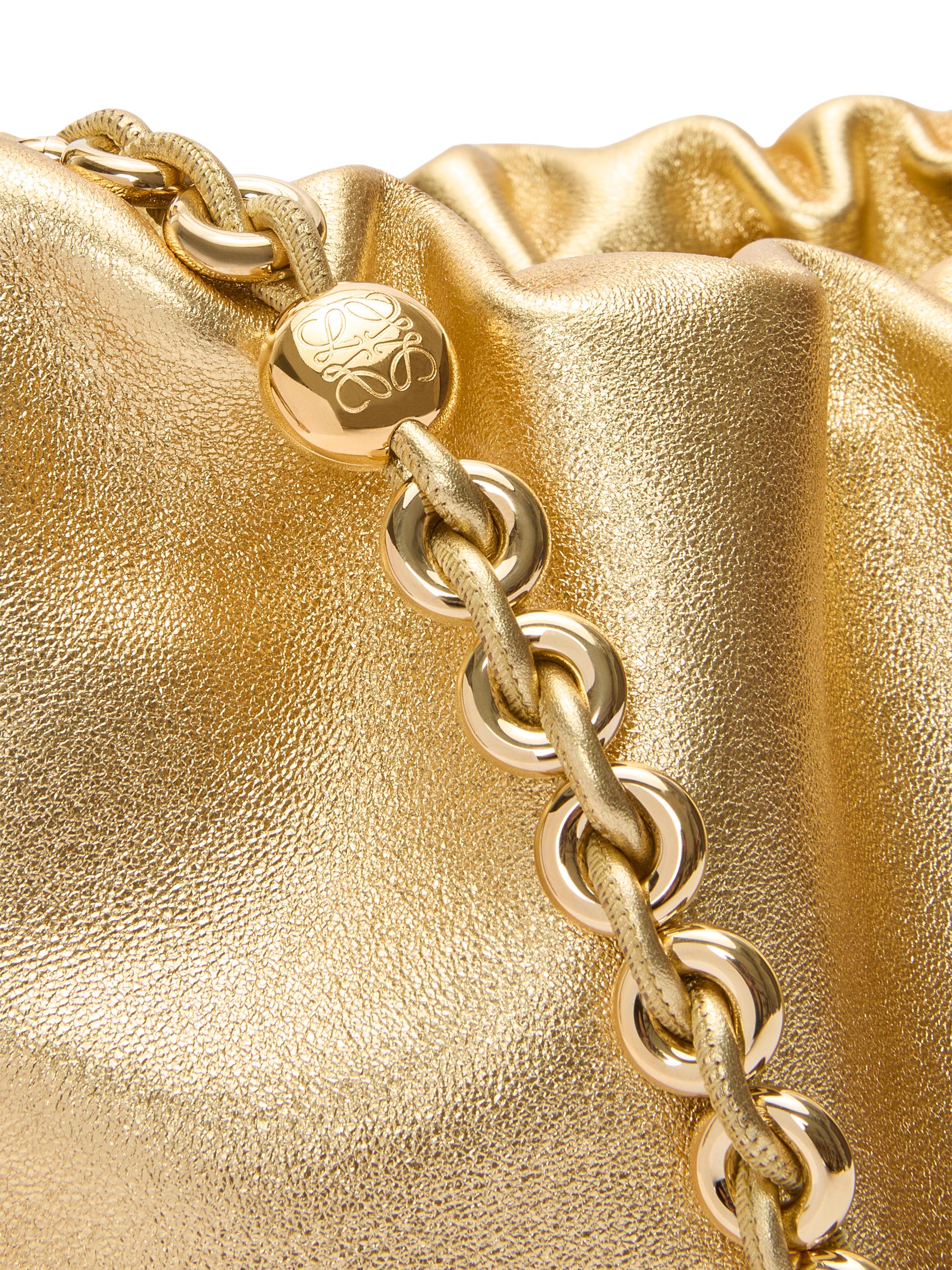 LOEWE Medium Flamenco Laminated Leather Shoulder Bag | Saks Fifth