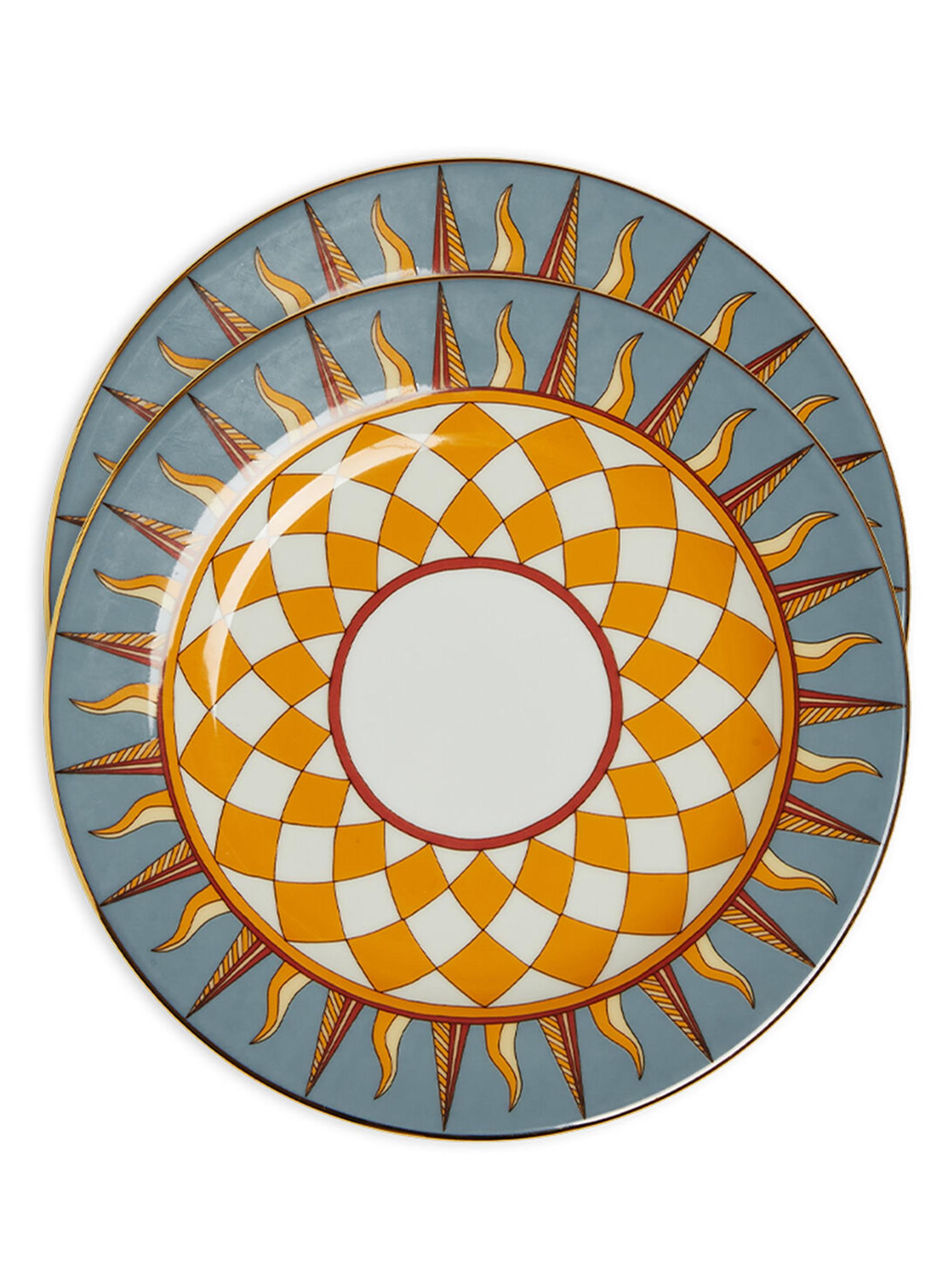 La DoubleJ Dessert Plate Set of 2 - Ra Sky Blue