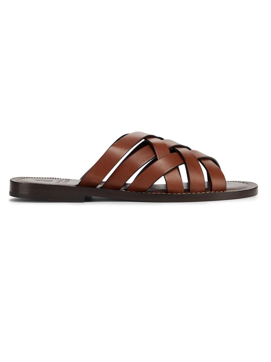 VIPセール CUCINELLI 251MZMIG1390 MONILE SLIDER SANDAL Suede slides for Woman in Silver | Brunello Cucinelli