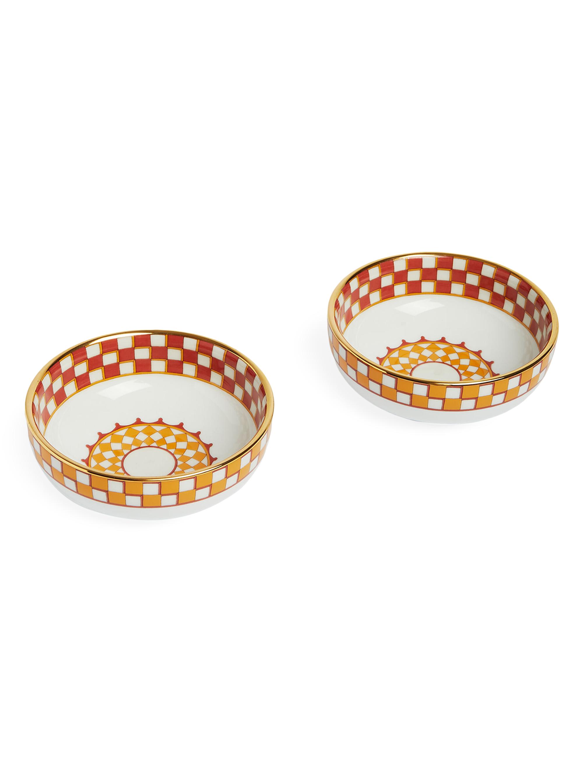 La DoubleJ Snack Bowl Set of 2 - Apollo Orange