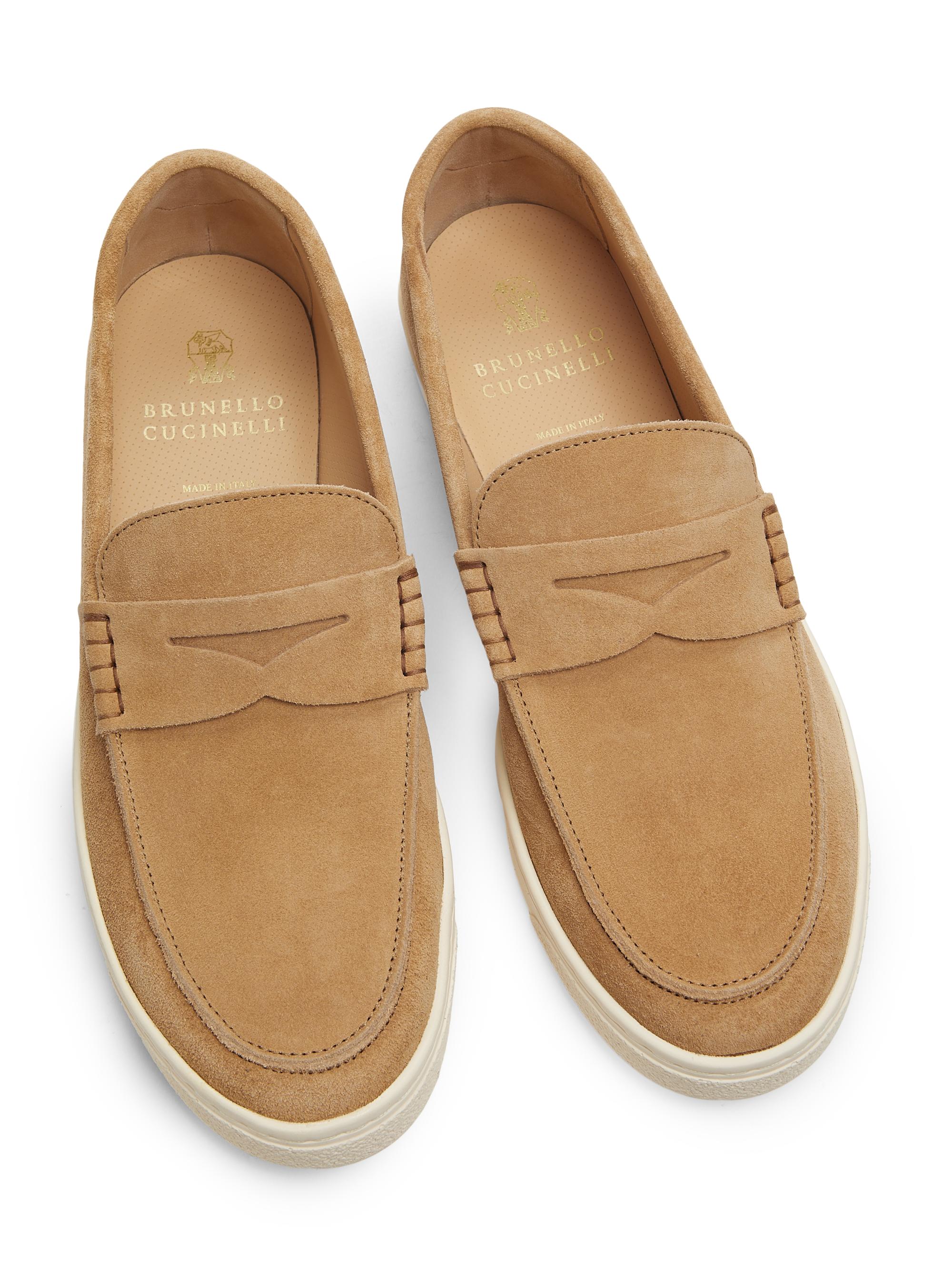 Brunello Cucinelli Suede Loafers | Saks Fifth Avenue