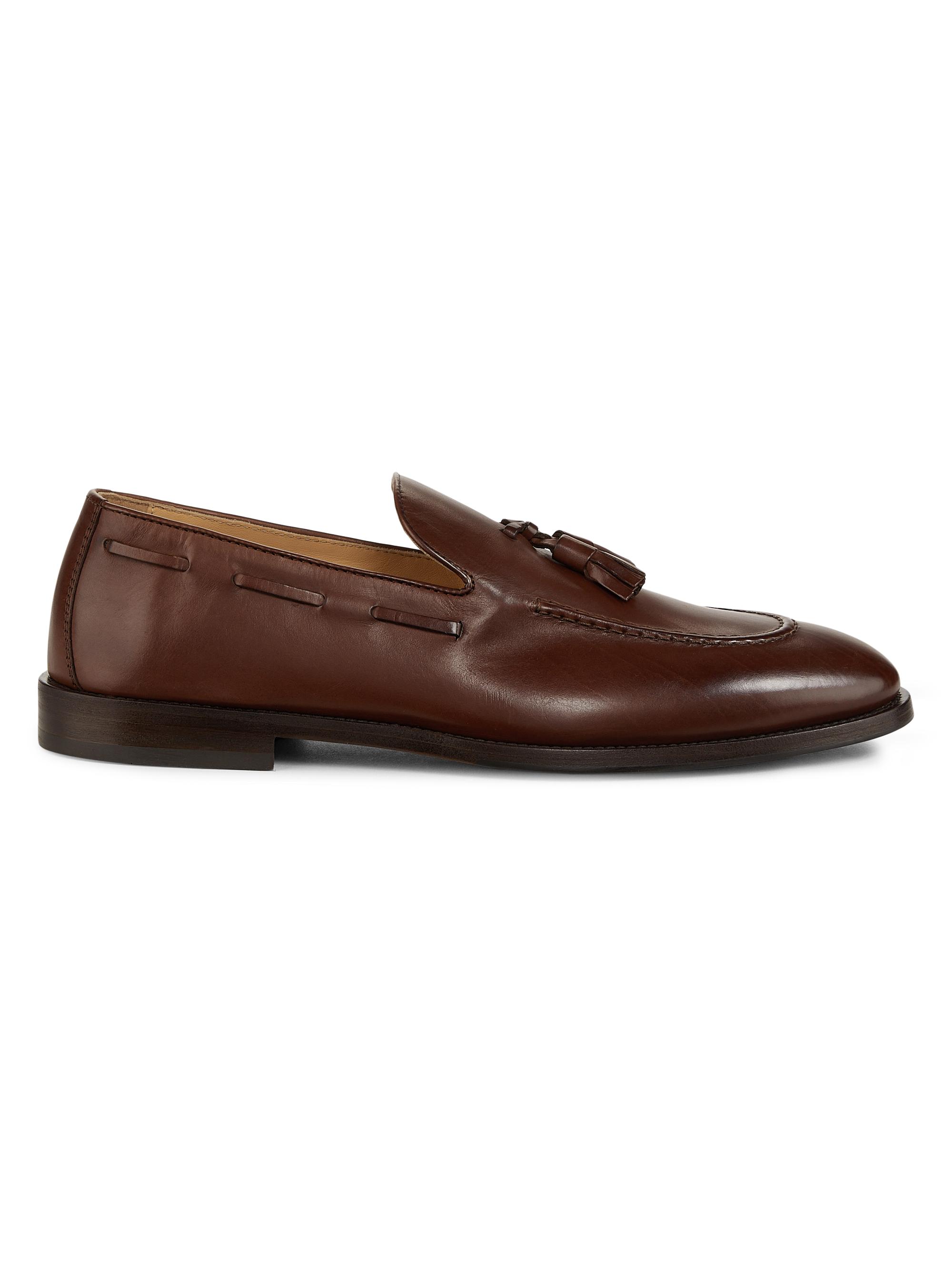 Brunello Cucinelli Leather Loafers | Saks Fifth Avenue